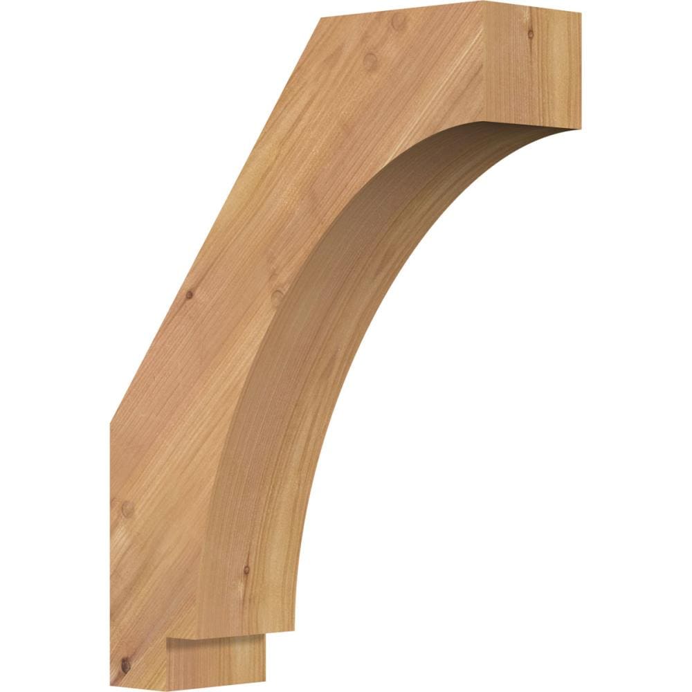 Ekena Millwork BRC04X12X16IMP00SWR 3-1/2-in x 12-in x 16-in Western Red Cedar Unfinished Wood Imperial smooth