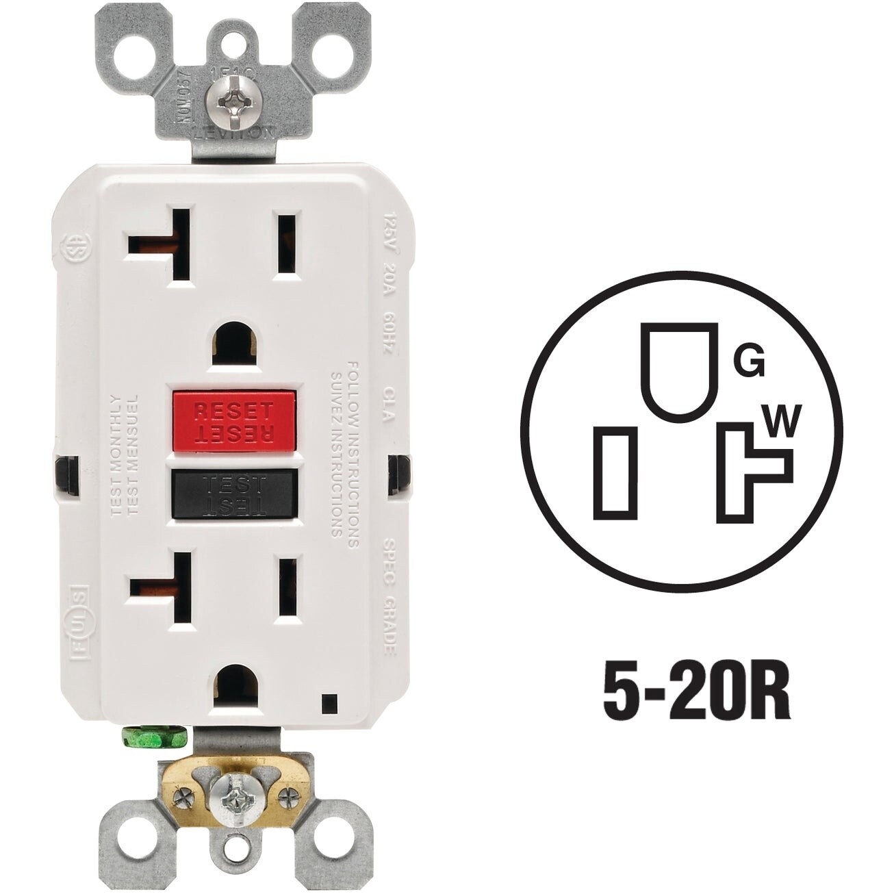 Leviton 501489-E636 receptacles - View #2