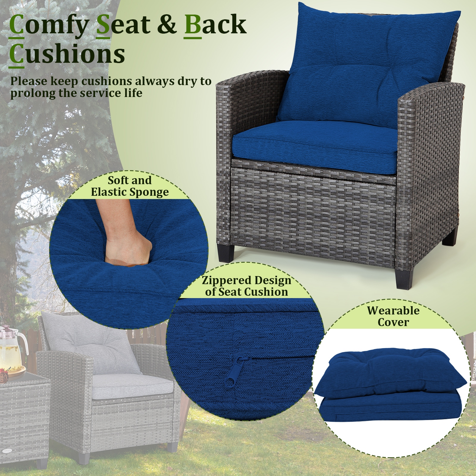 LIVIZA OUG70267NY Patio-Conversation-Sets - View #6