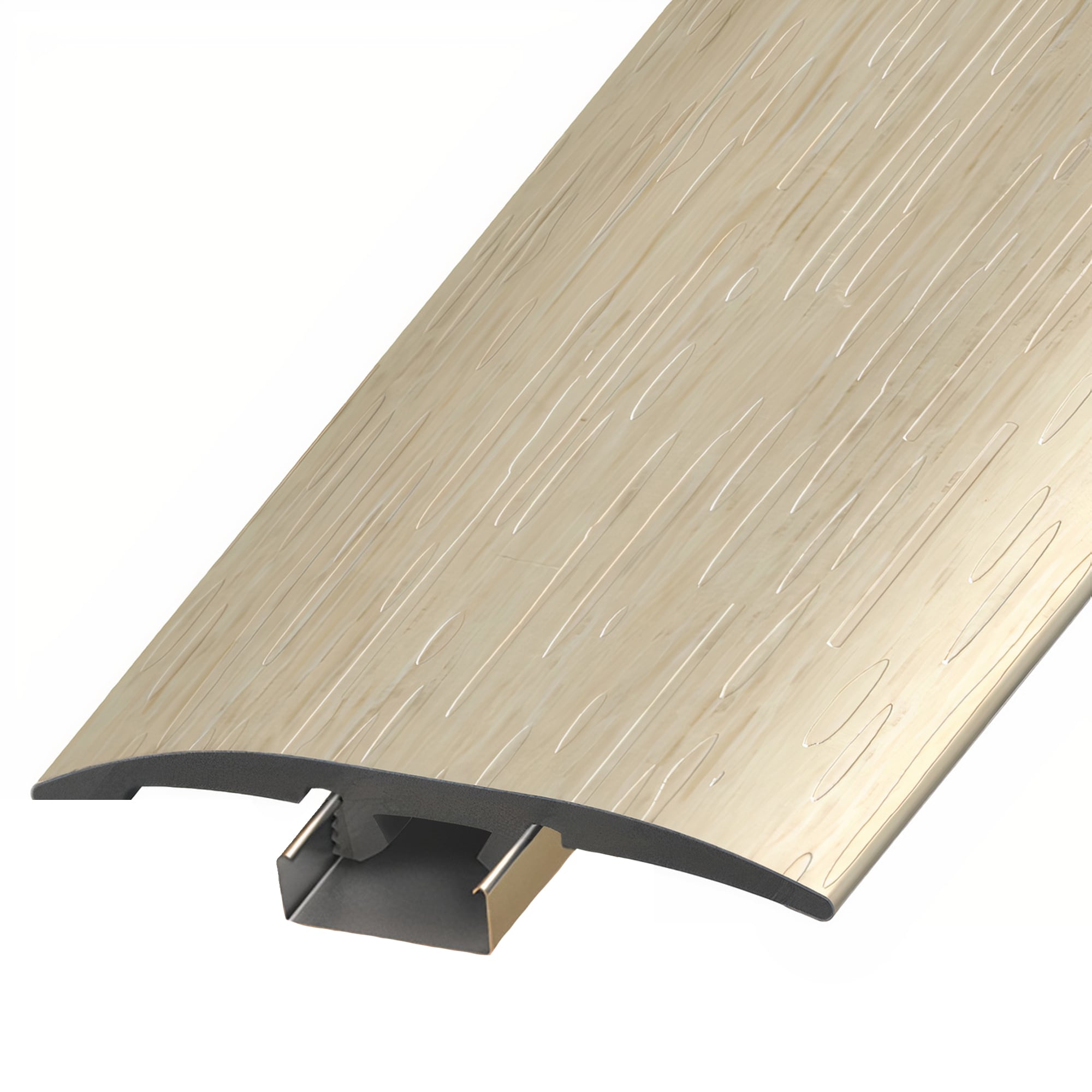 Element Flooring E20092TIO Bay Colonial 0.375-in T x 2-in W x 94-in L Vinyl 3-in-1 T-moulding/Reducer/Endcap