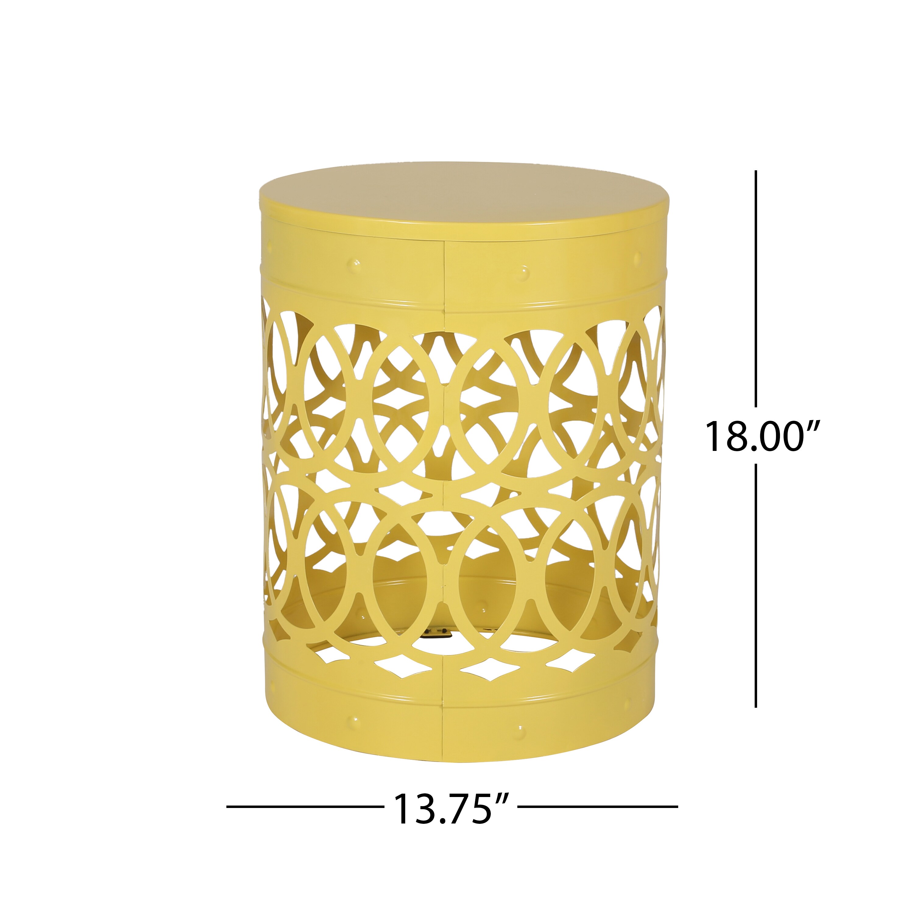 ModernLuxe L3P-73607.00YLW End-Tables - View #4