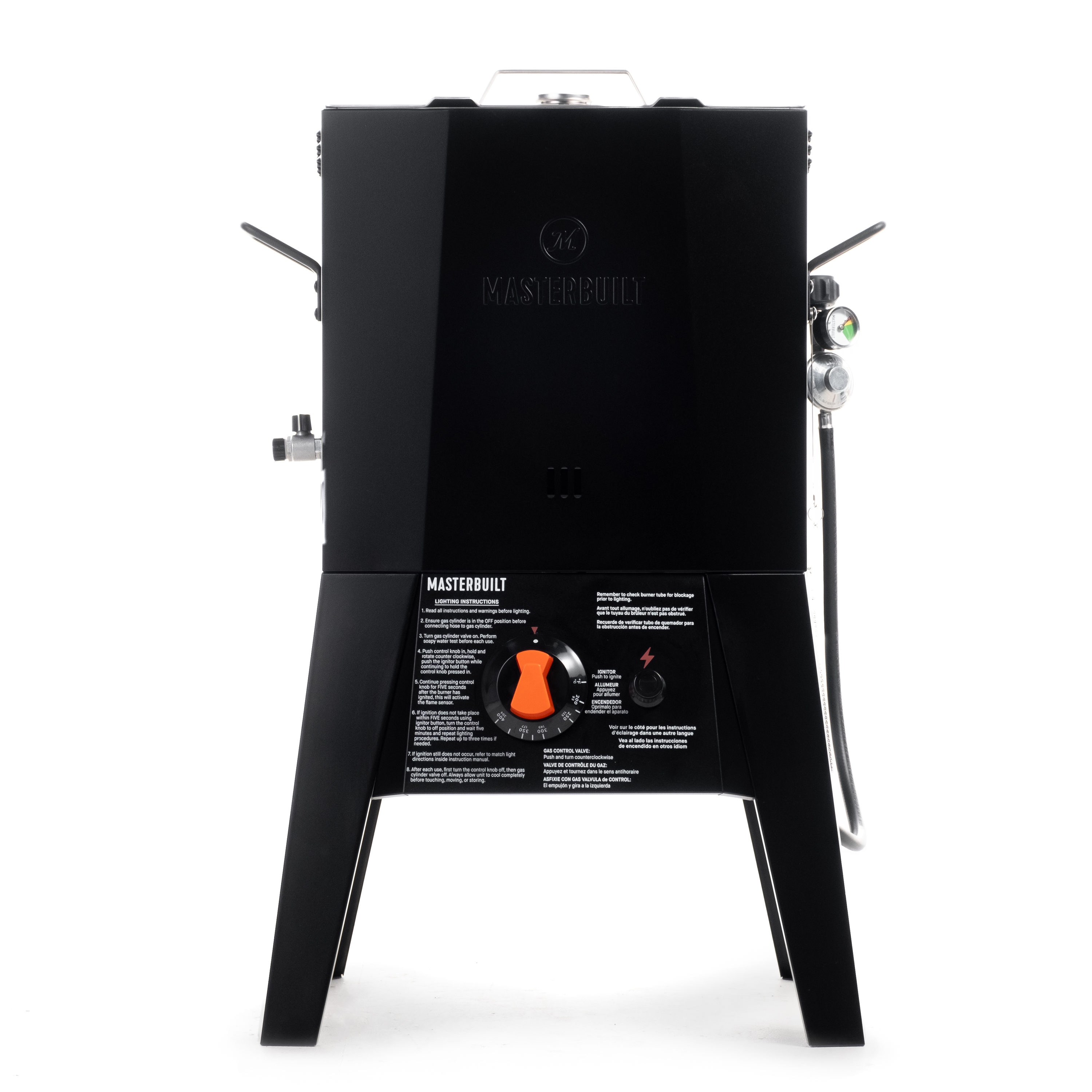  Customer reviews: Masterbuilt MB20013020 6-in-1 Outdoor Air  Fryer, Black