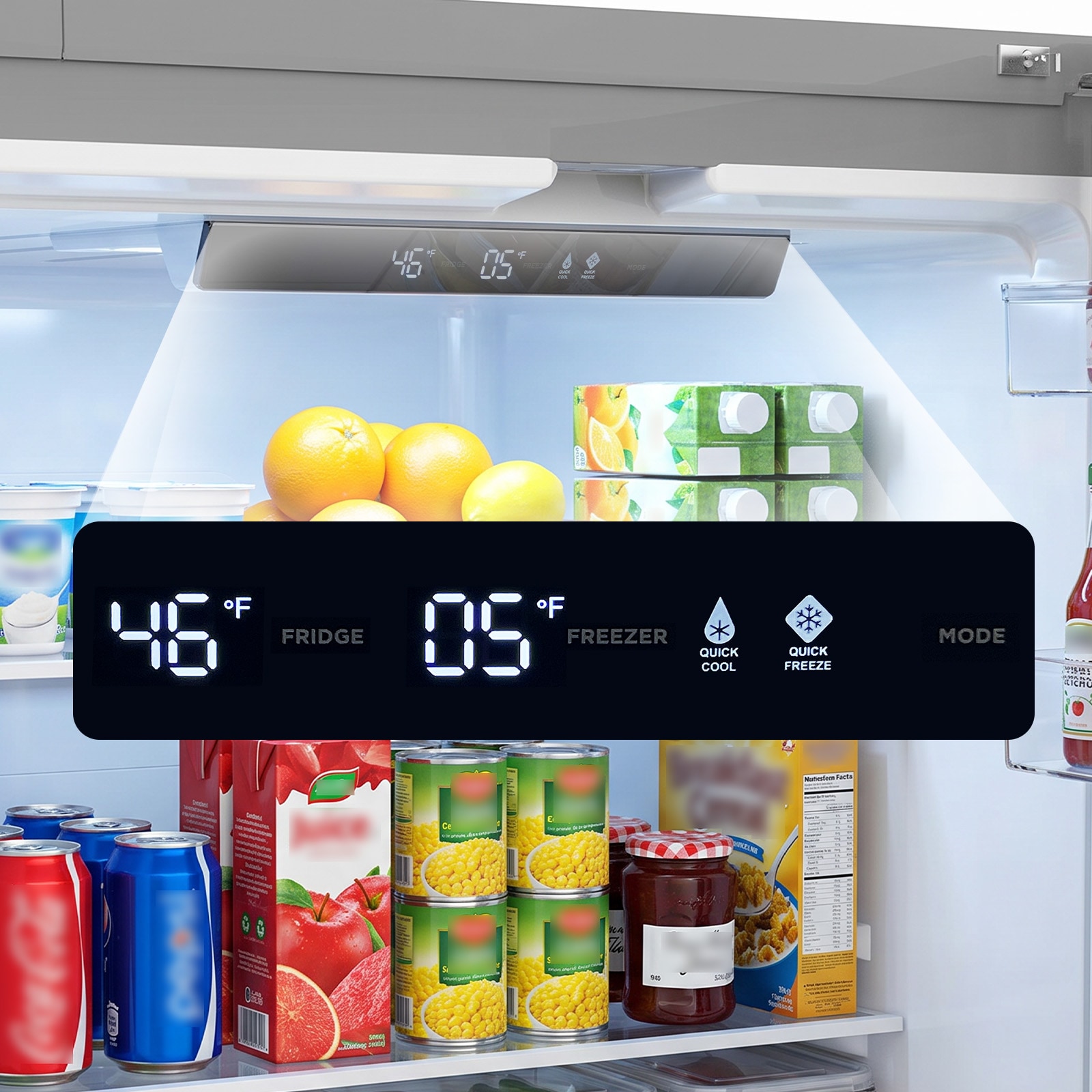 COWSAR LSRW-F45-06S Bottom-Freezer-Refrigerators - View #7