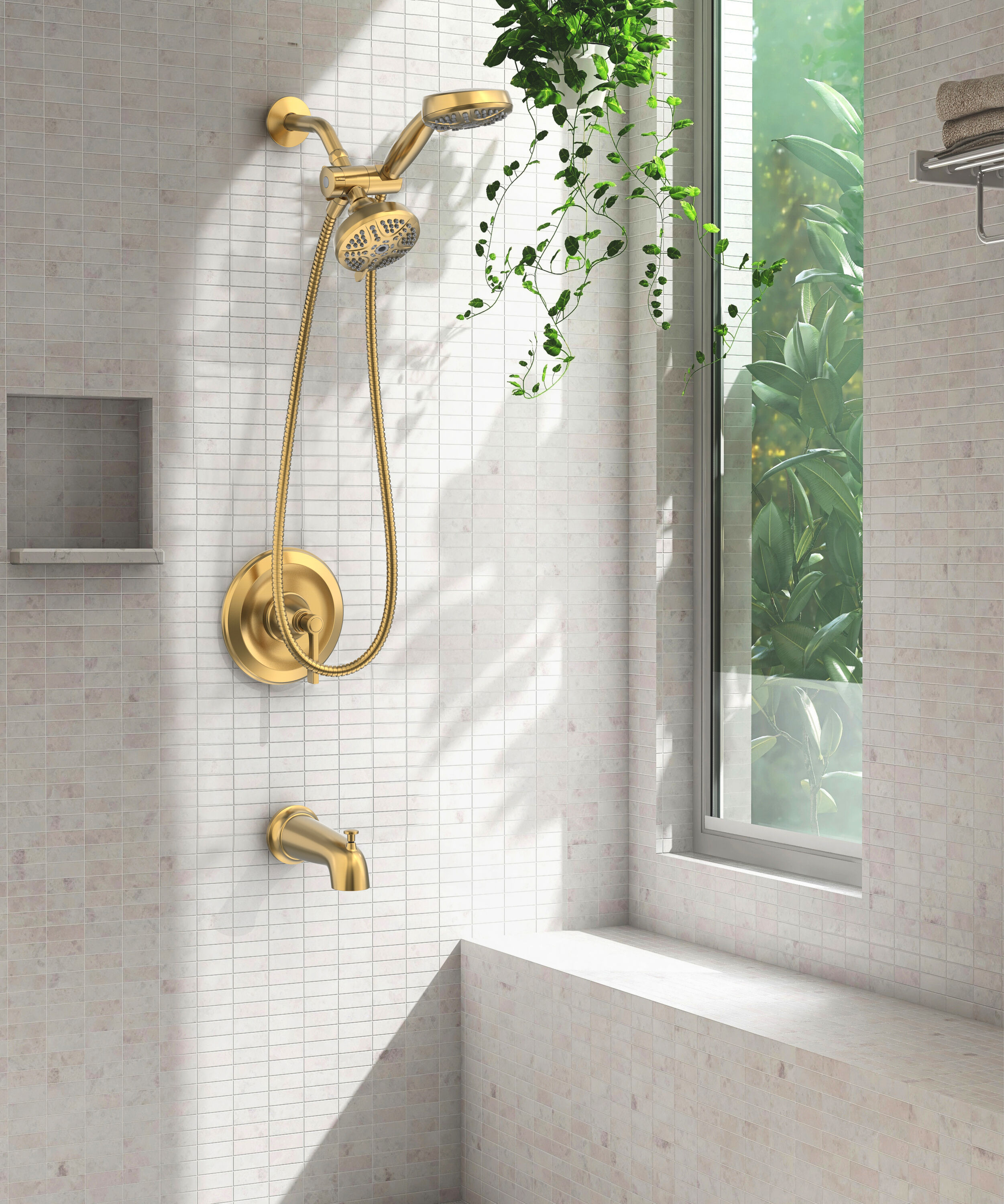 allen + roth 873X-1F4408 Tub-Shower-Faucets - View #3