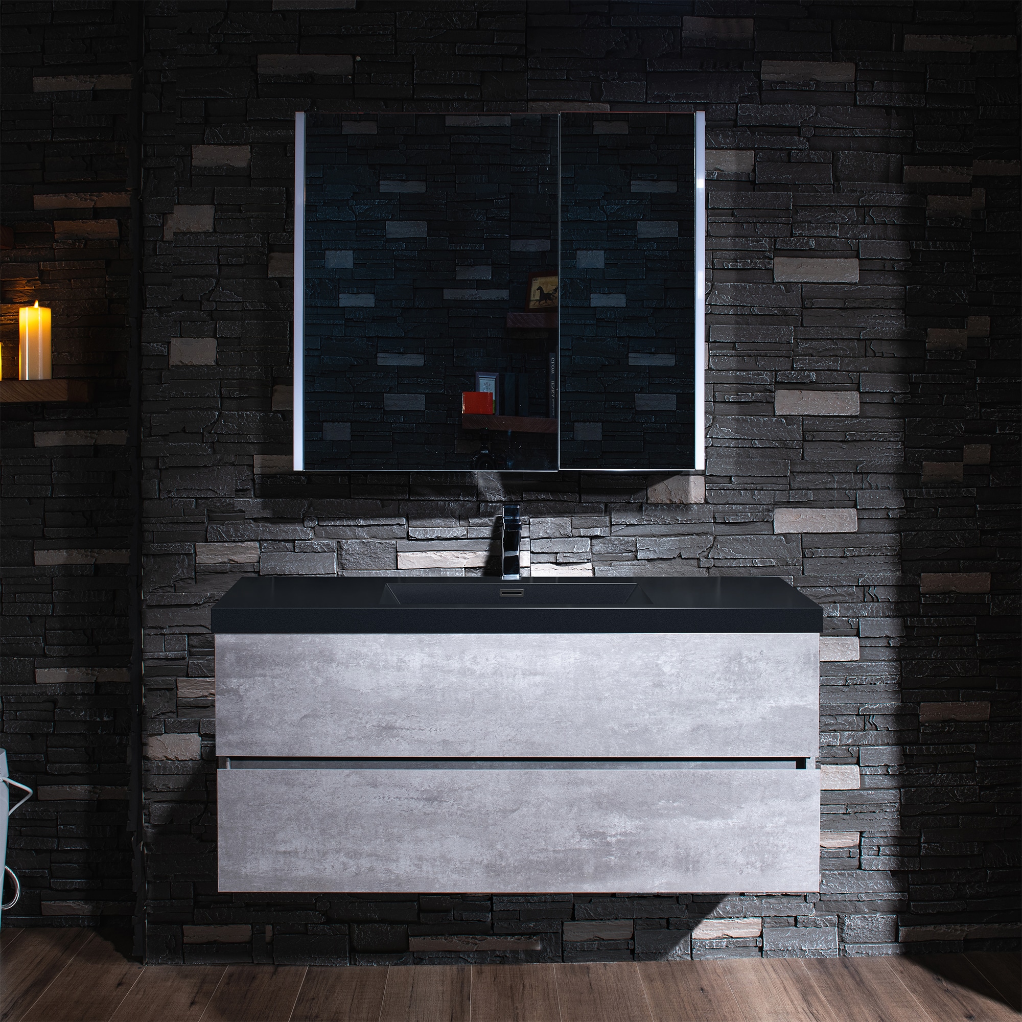 Woodbridge LVT1421 Bath-Vanity-Combo - View #2