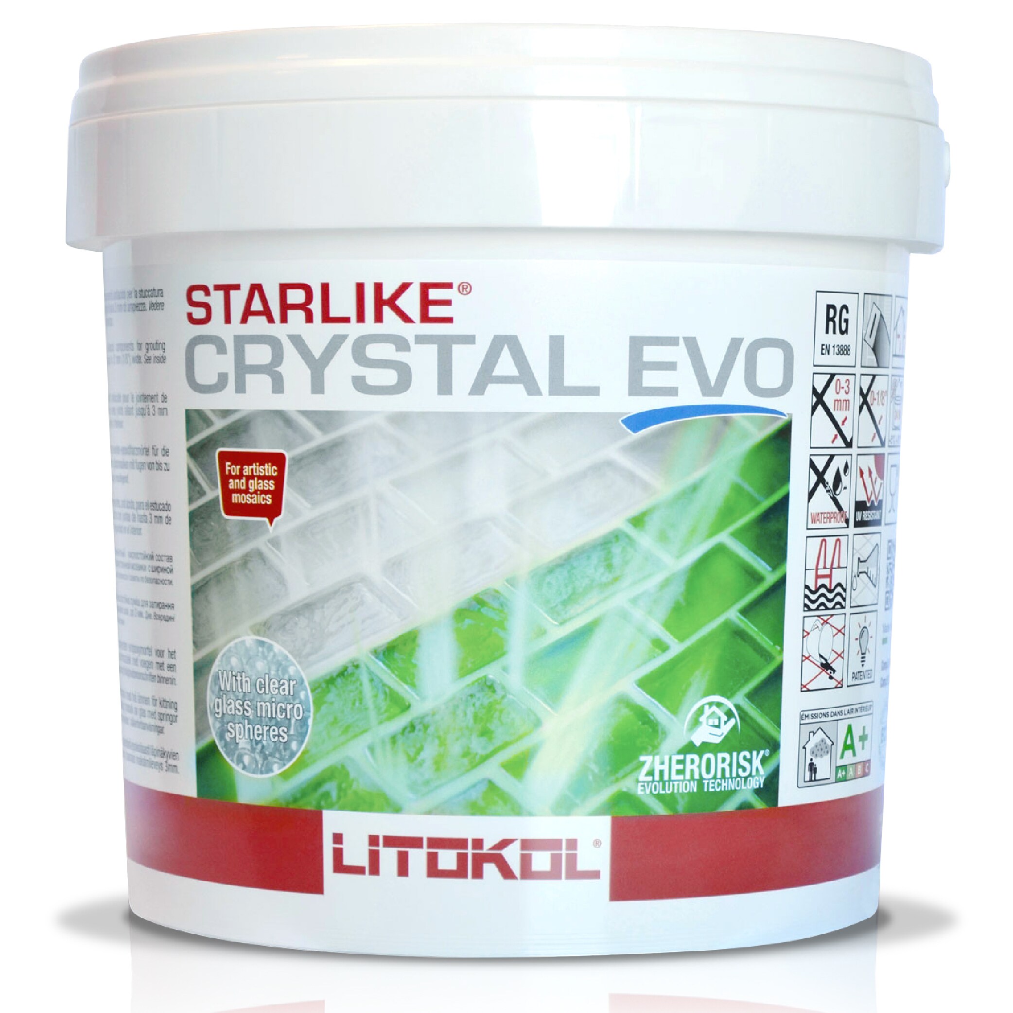 The Tile Doctor 700 5KG-11LB Starlike Crystal EVO 700 Translucent Glass Epoxy Grout (11-lb)