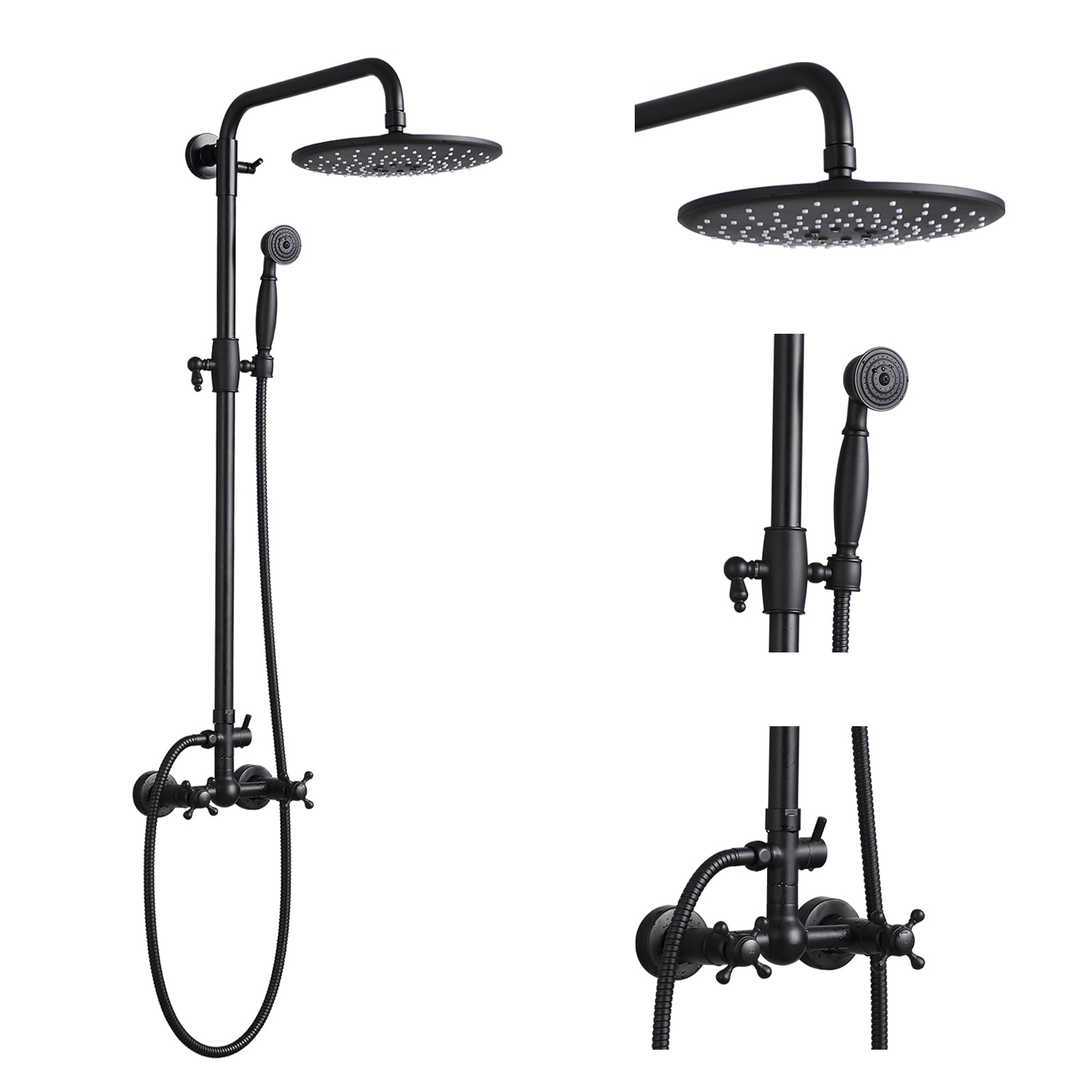 Fapully FA-S-1012B Matte Black ( Ceramic Disc Valve Included )