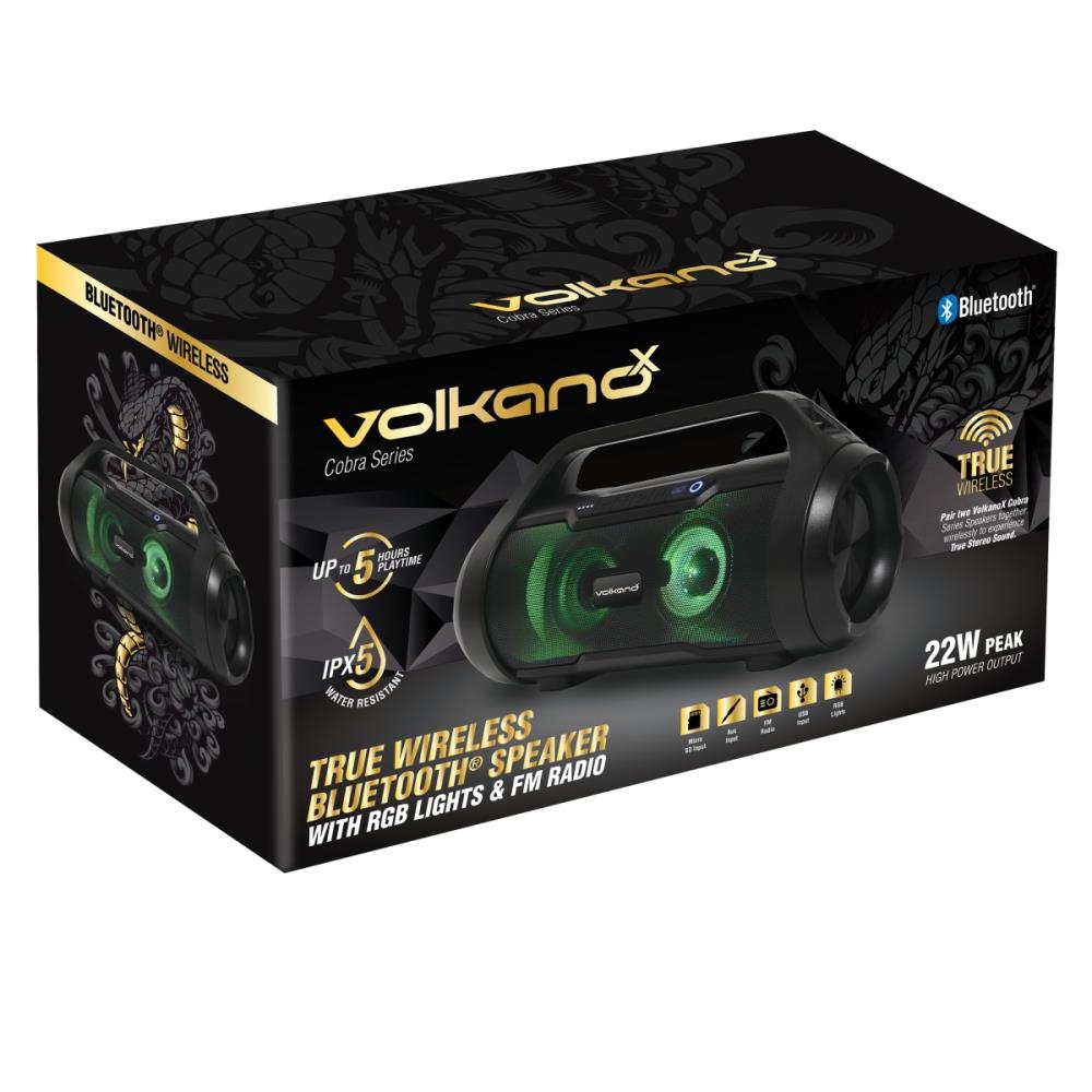 volkanox cobra bluetooth speaker