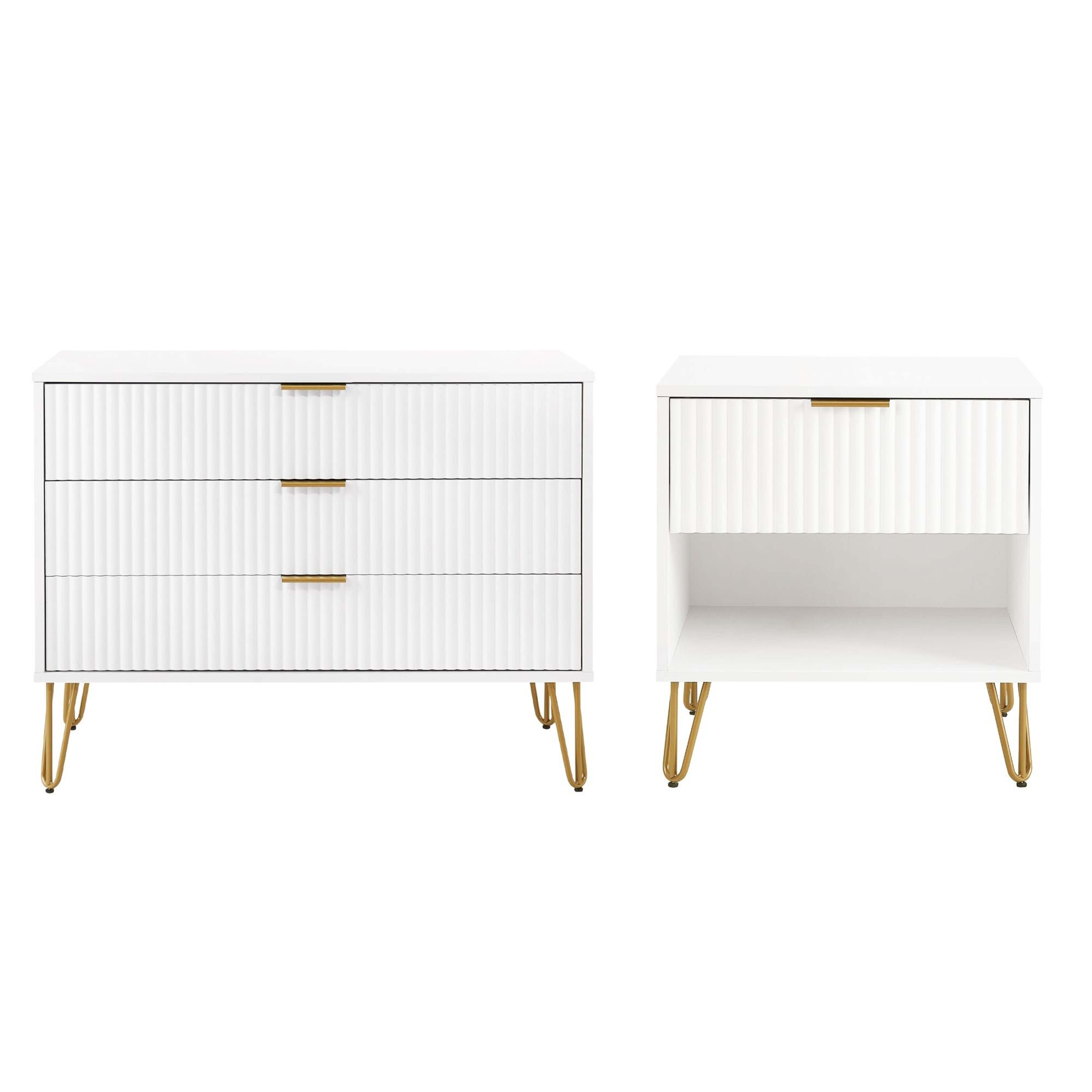 Manhattan Comfort 2-DB01-WH dressers - View #2