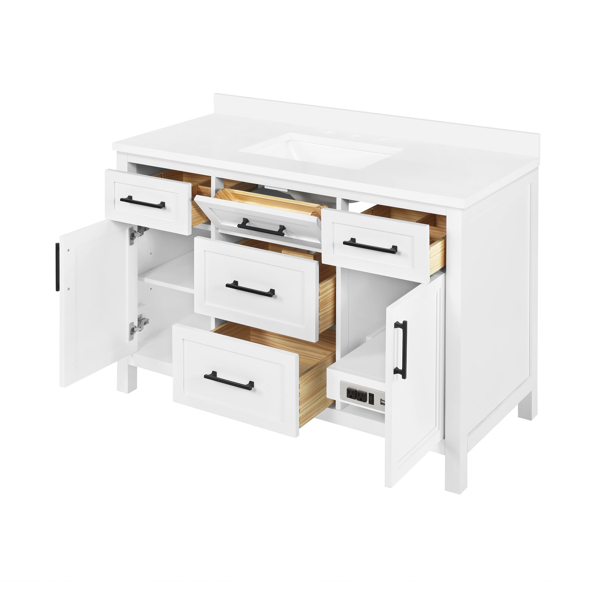 allen + roth BRINKHAVEN-48W Bath-Vanity-Combo - View #15