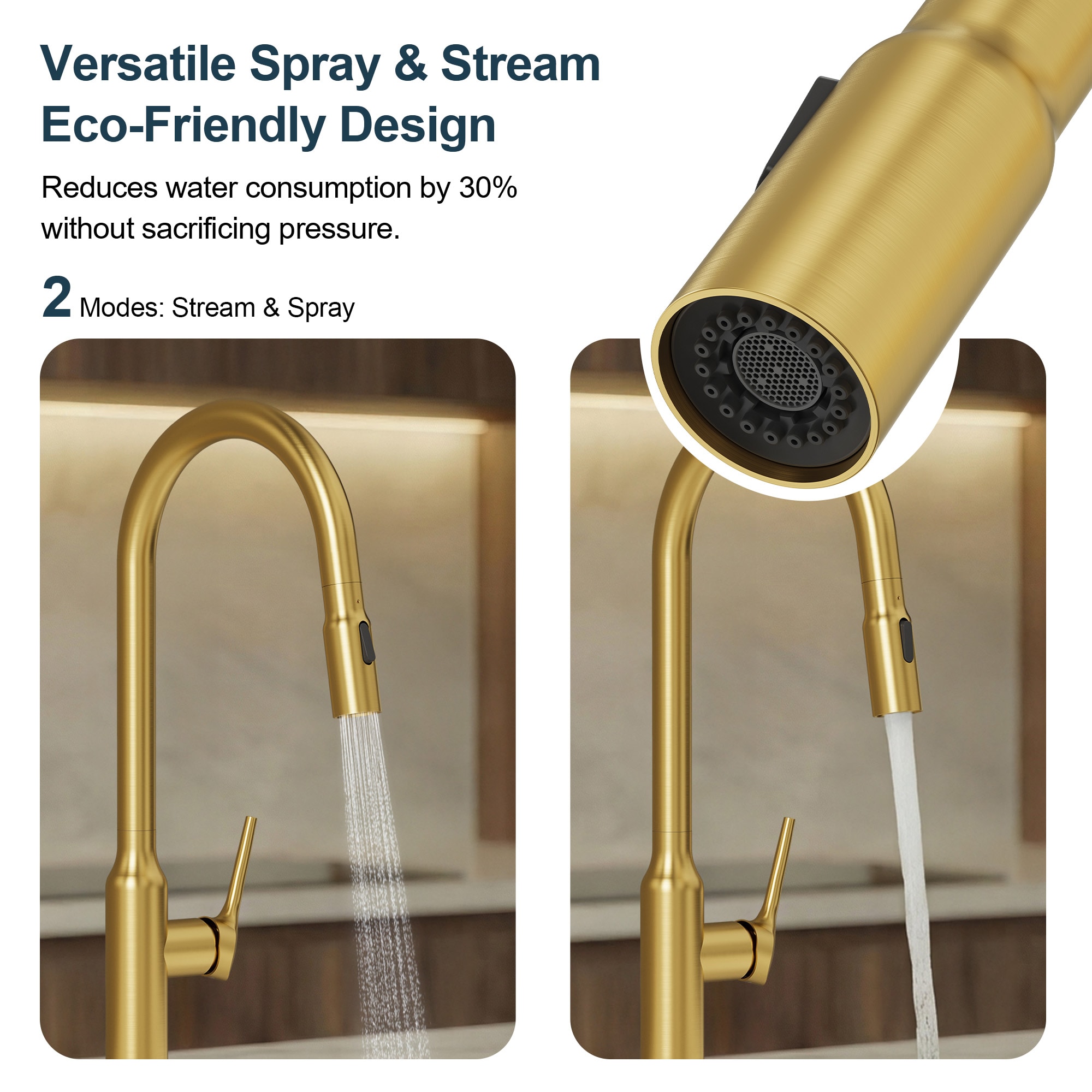 GRANDJOY GJ12-KF97K-BG Kitchen-Faucets - View #5