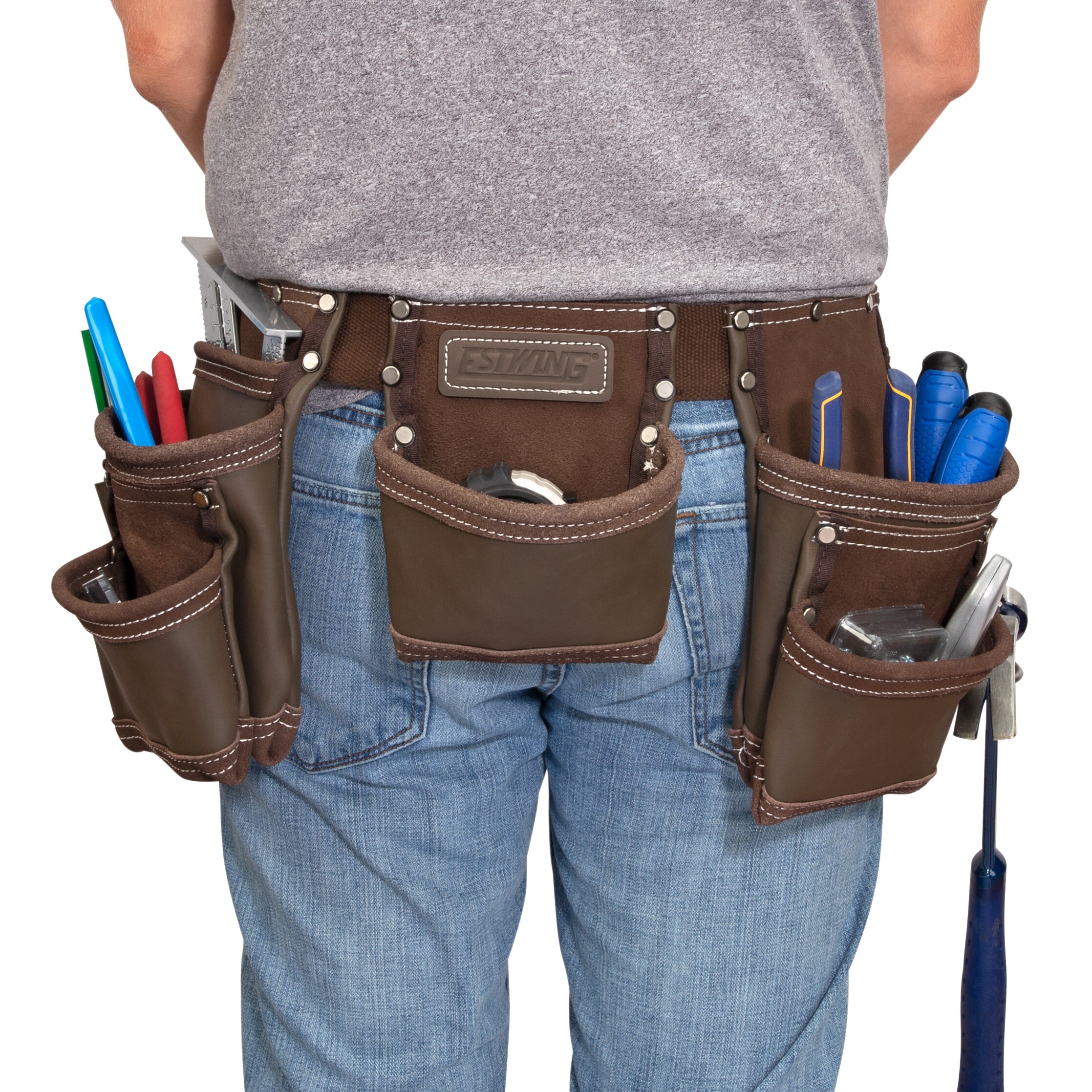 Estwing General Construction Leather Tool Apron at Lowes.com