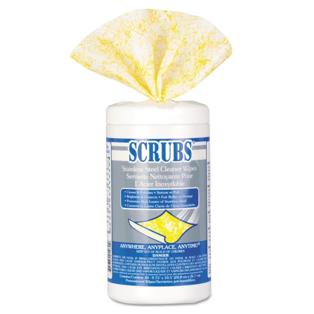 SCRUBS 6-Pack Microfiber Detergent Wet Wipe in the Cleaning Cloths