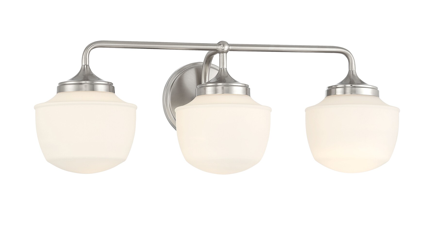 Minka Lavery Cornwell 23 in 3 Light Brushed Nickel Led Modern