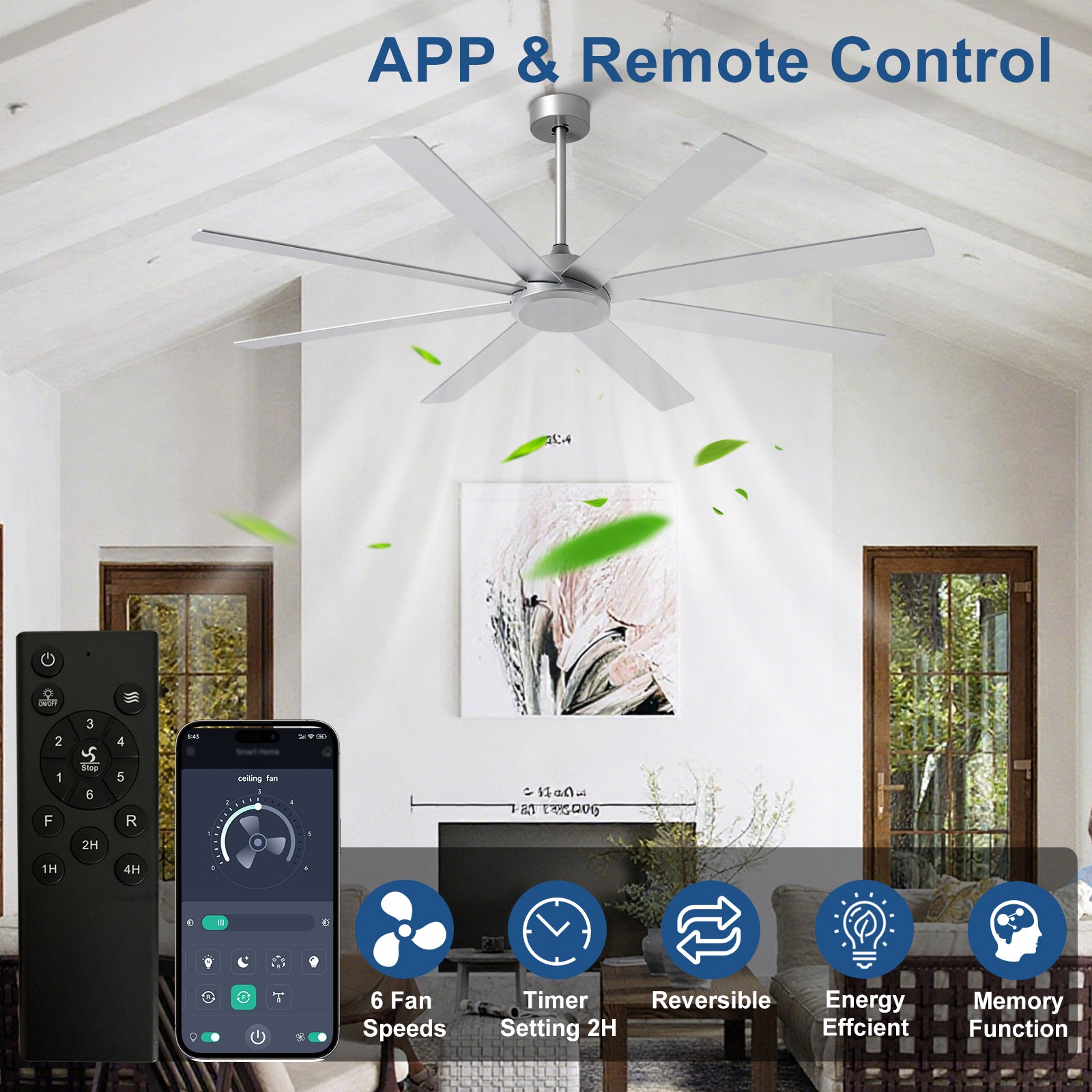 Dovanpaul 197-66B-NK-LW-2 Ceiling-Fans - View #4
