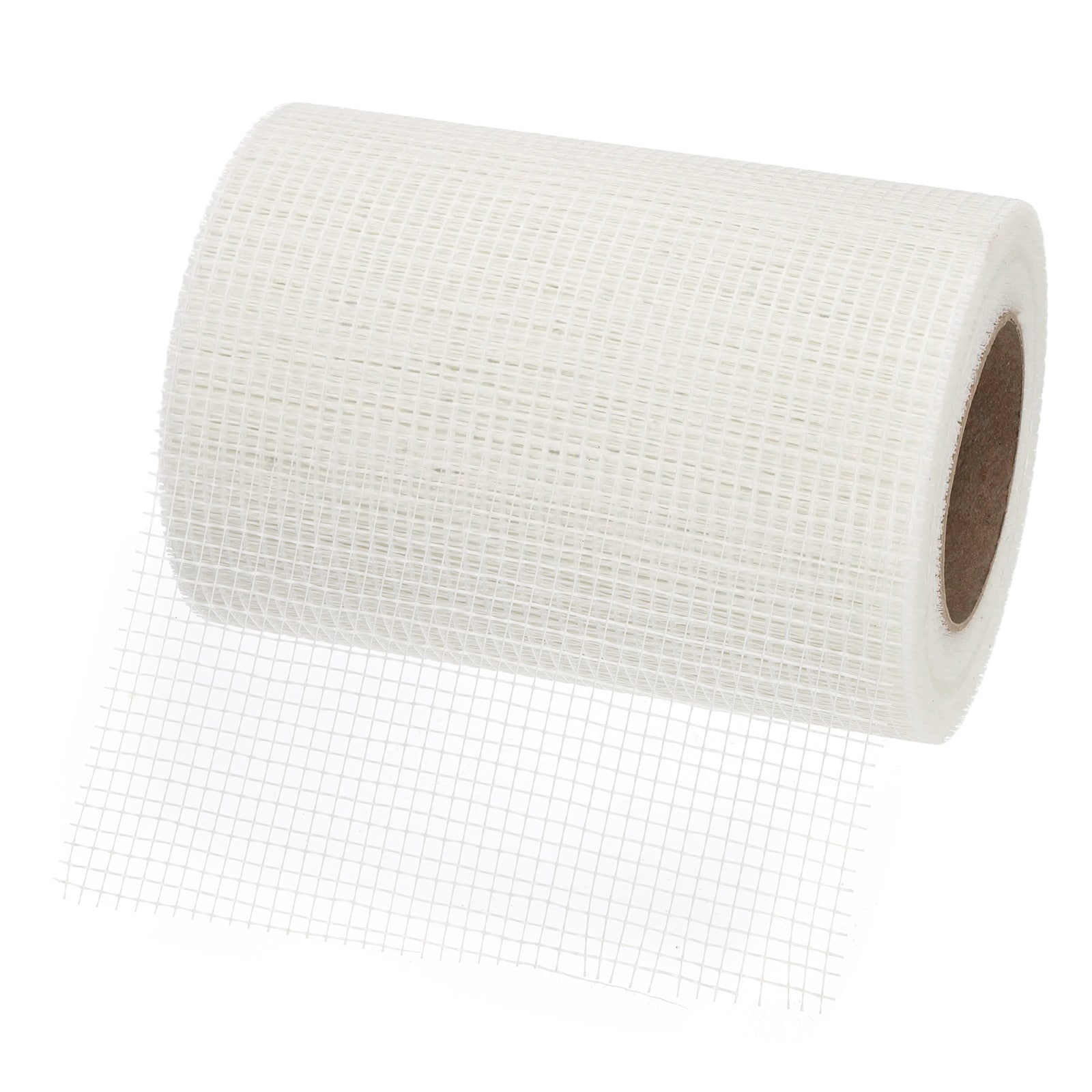 PATIKIL Drywall Repair Mesh Tape 8 inch x 164 ft Fiberglass Repair Patch Self-Adhesive Dry Wall Joint Tapes 6 Mesh Wall Hole Crack and Seam Patch White
