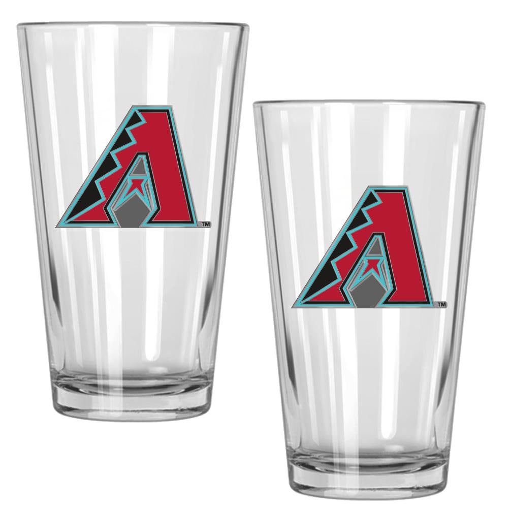 GREAT AMERICAN GSHSET2130-4 15-fl oz Glass Multi Colored-Pint Set of: 2