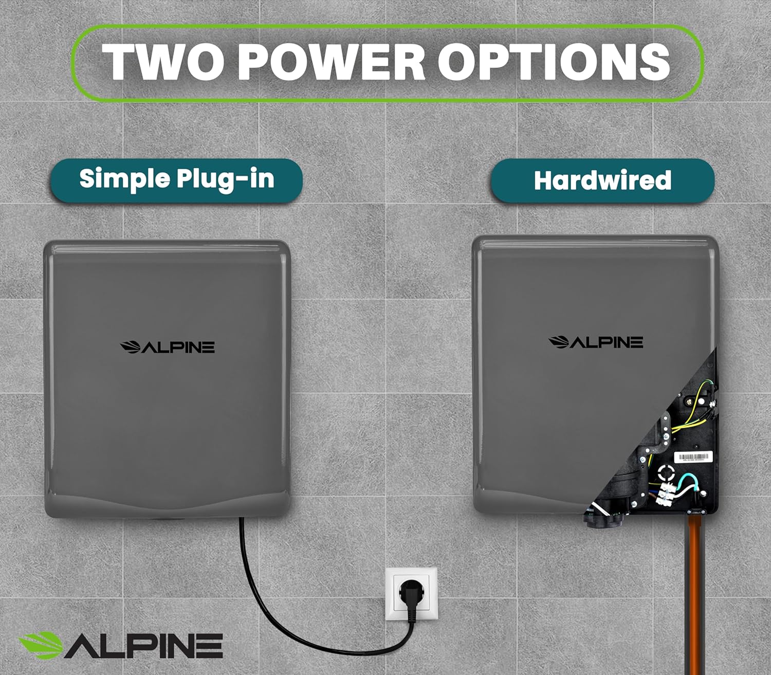 Alpine Industries 405-10-GRY Commercial-Hand-Dryers - View #3
