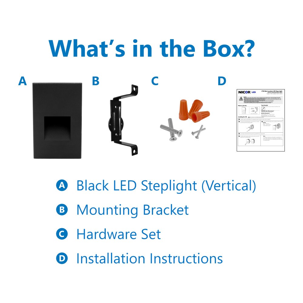 Nicor Lighting STW11203KVBK Path-Lights - View #6