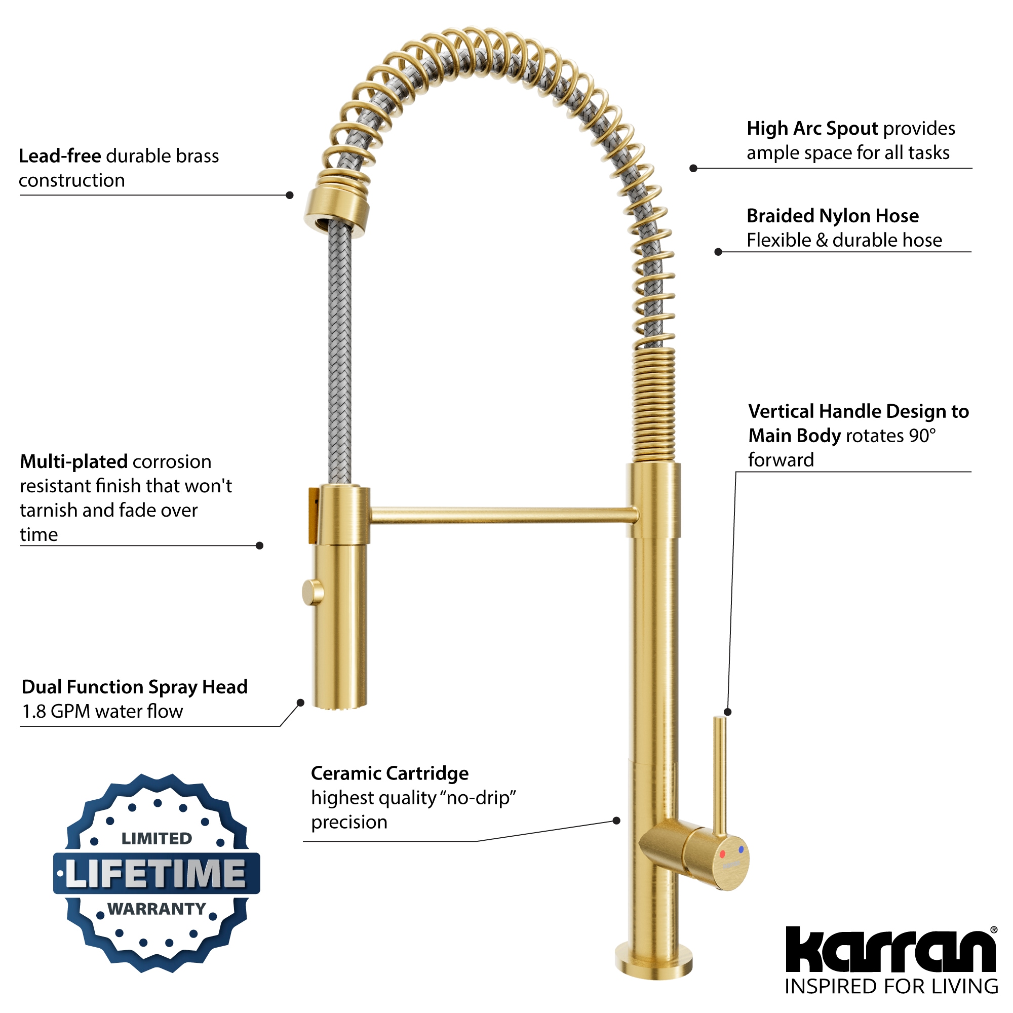 Karran KKF220BG Kitchen-Faucets - View #3