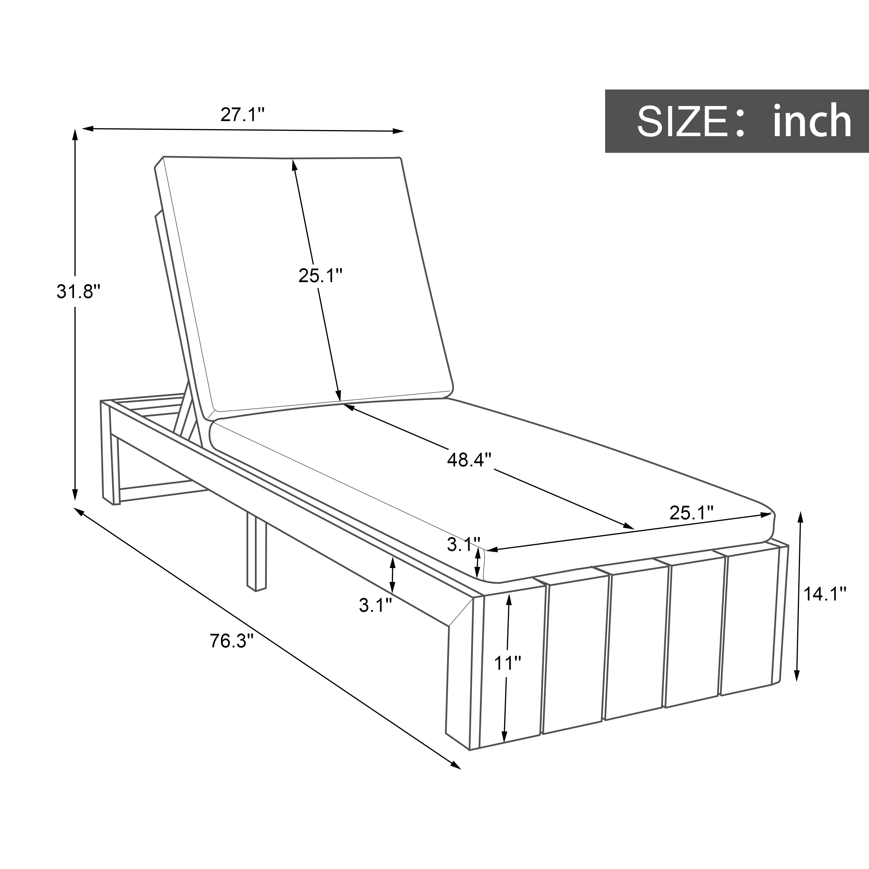 LUXEYARD DS-R-O-1022 Patio-Chairs - View #2