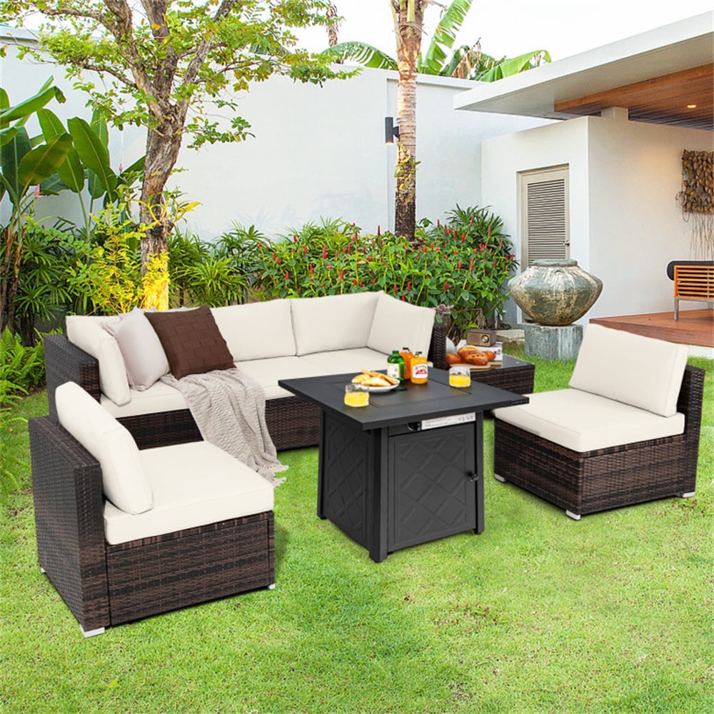 Clihome CNBL-09BRPGY Patio-Conversation-Sets - View #3