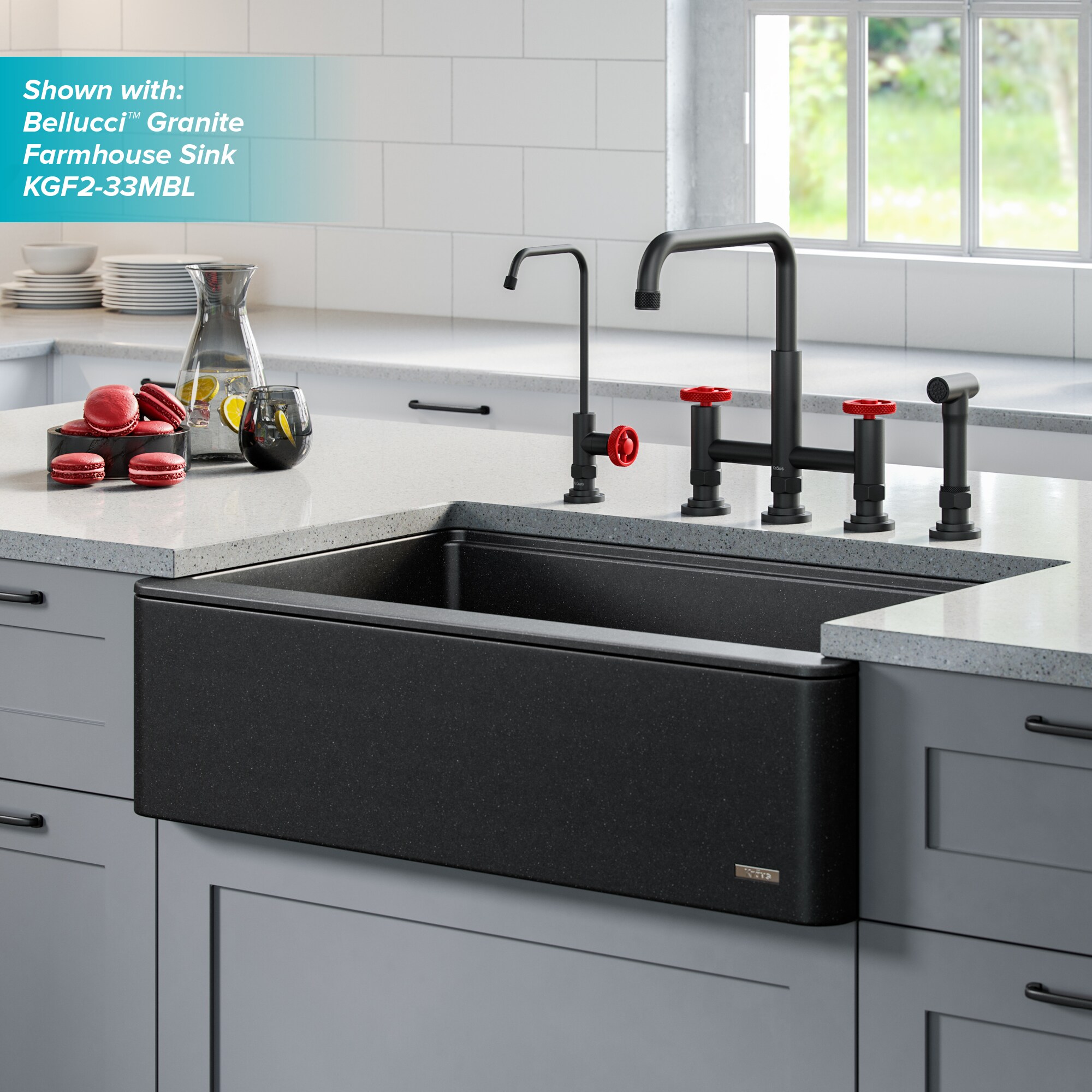 Kraus KPF-3125-FF-101MBRD Kitchen-Faucets - View #10