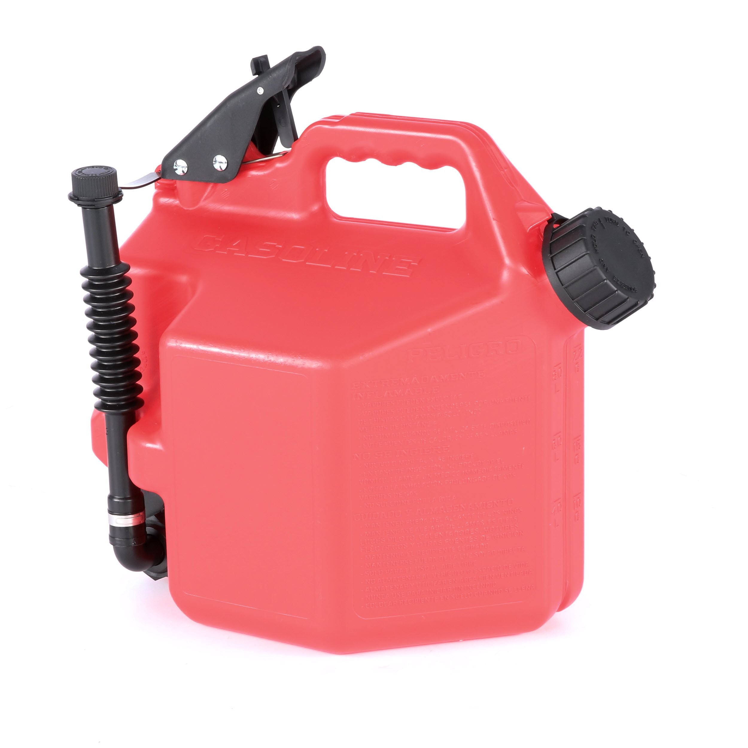SureCan SUR22G1 2.2 Gal Plastic Gasoline Can with Flexible Rotating Nozzle for sale online 