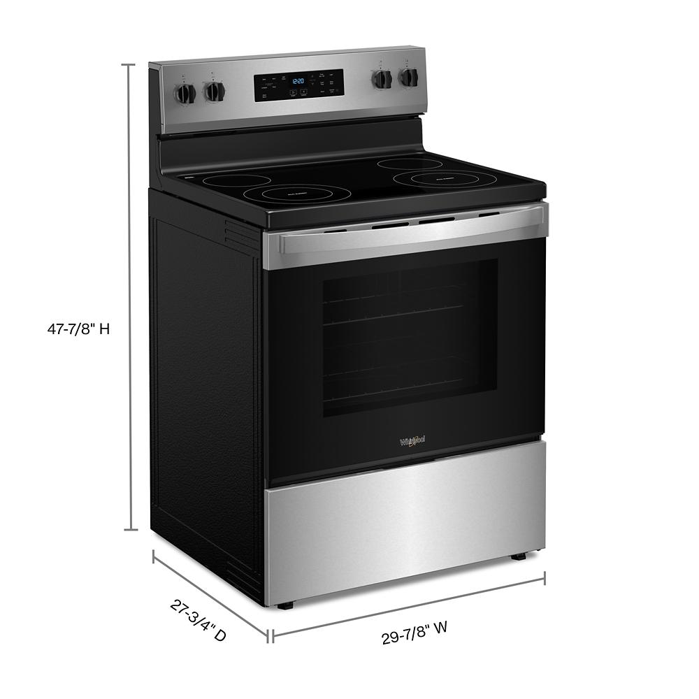 Whirlpool WFES3530RS Freestanding-Electric-Ranges - View #4