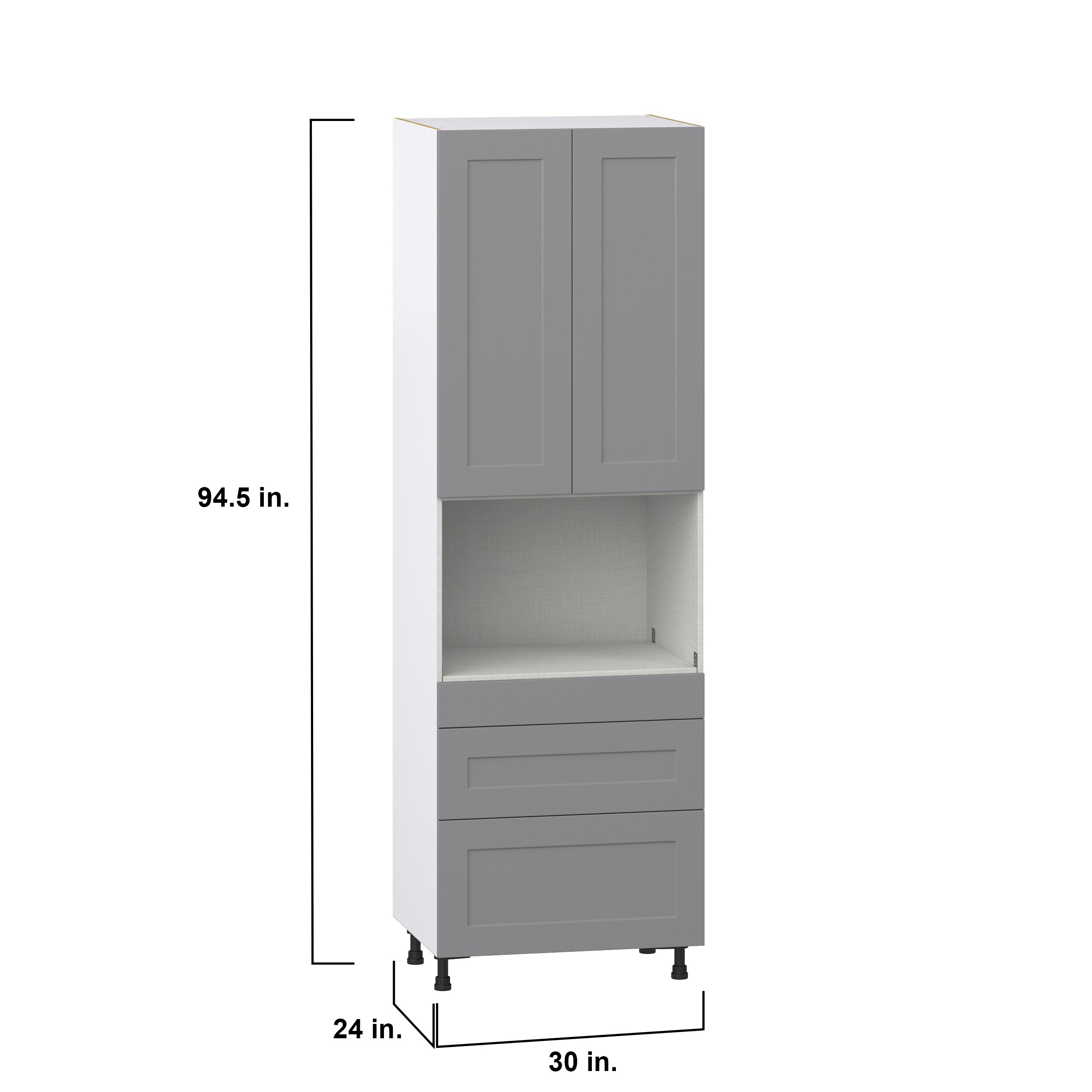 Hugo&Borg DSTM3D3094.5-BM Cabinets-Kitchen - View #4
