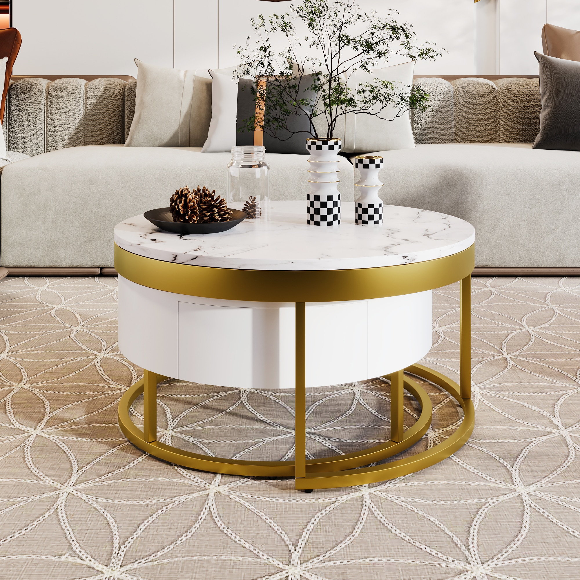 ModernLuxe L3P-WF307201AAK Coffee-Tables - View #3