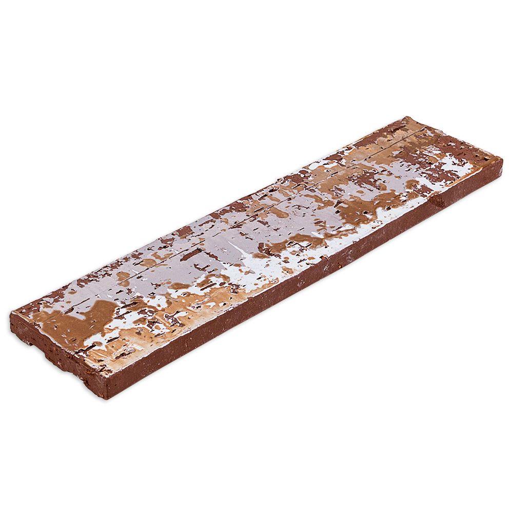 City Brick Natural Red Rectangular Subway Wall Tile