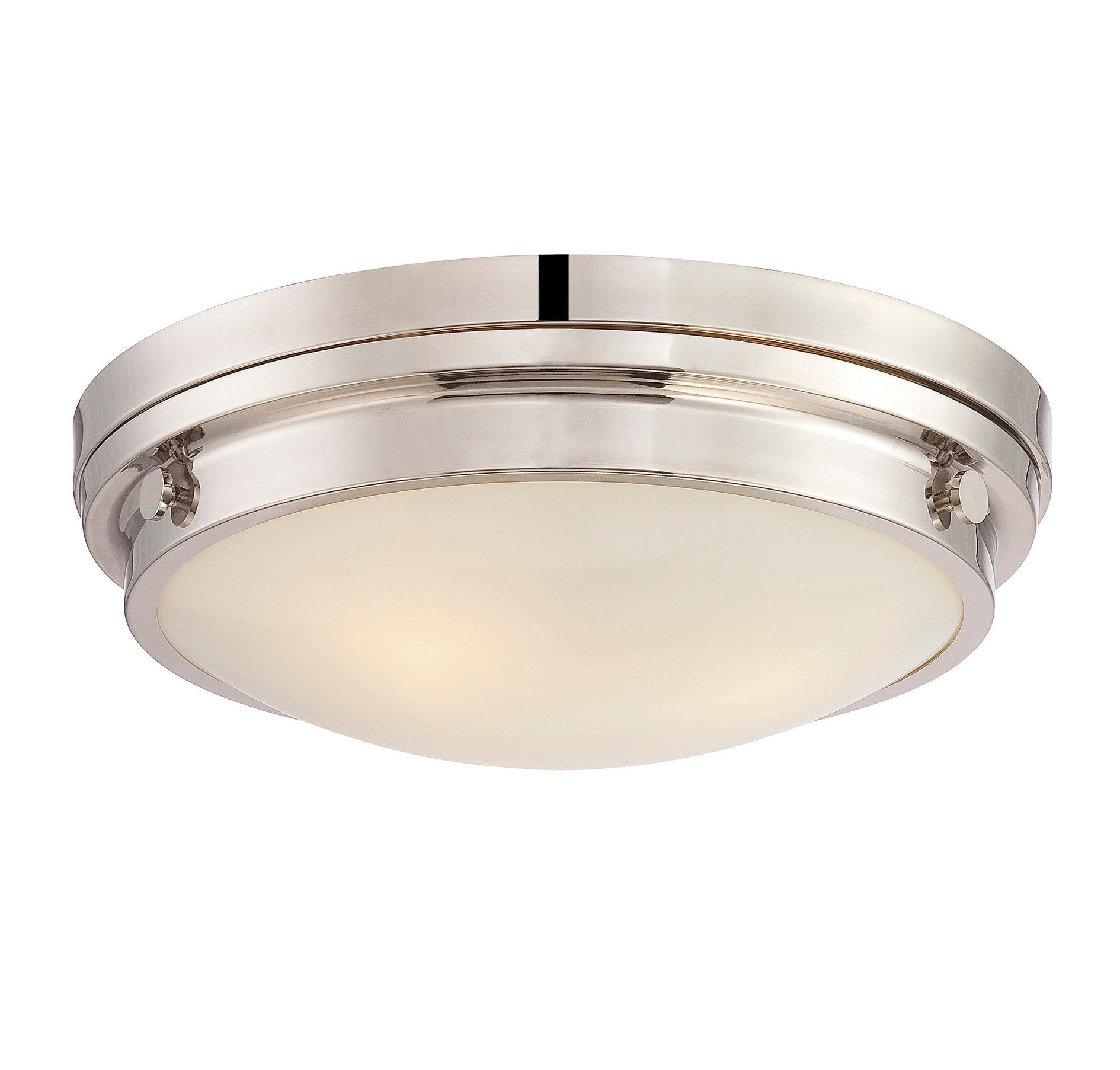Savoy House Essentials 6-3350-16-109 Lucerne 3 -Light 15-in Polished Chrome Flush Mount Light