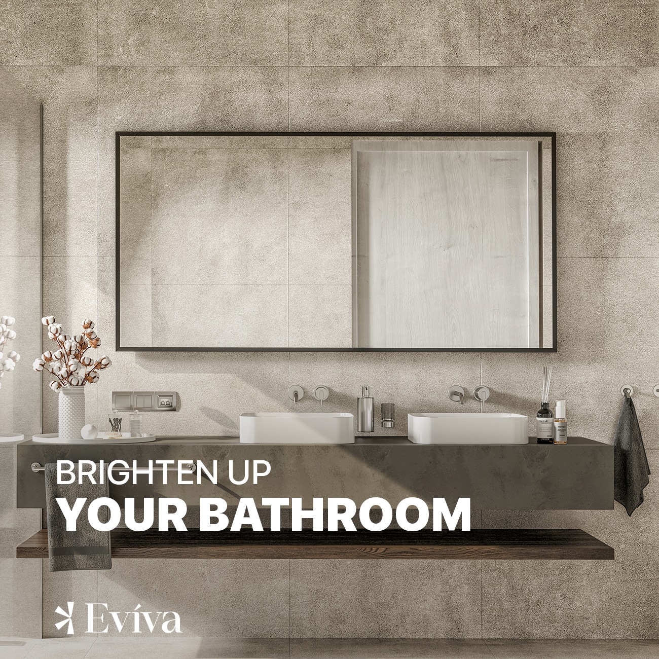 Eviva EVMR-60X30-BLK Decor-Mirrors - View #3
