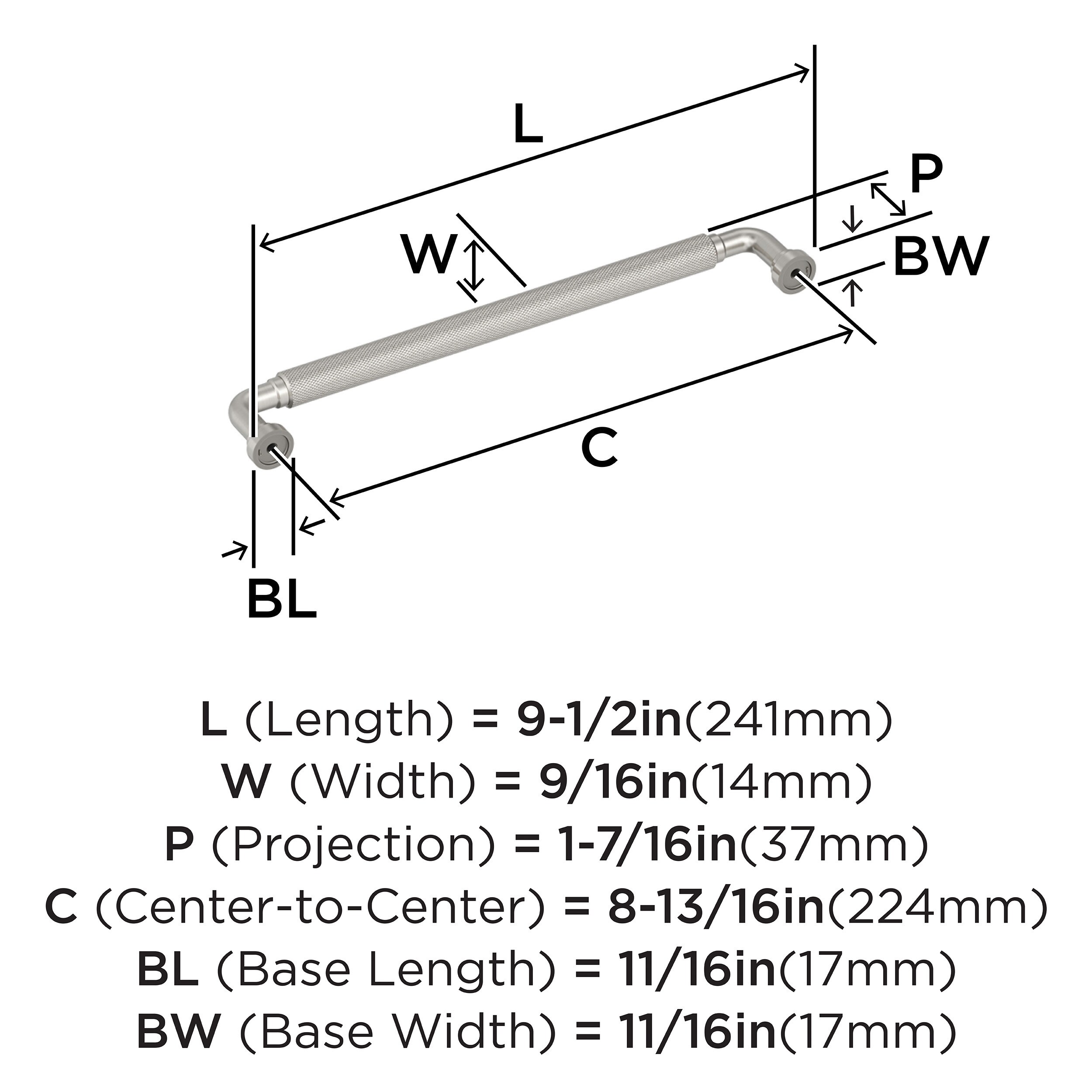 Amerock BP37686G10 Cabinet-Pulls - View #4
