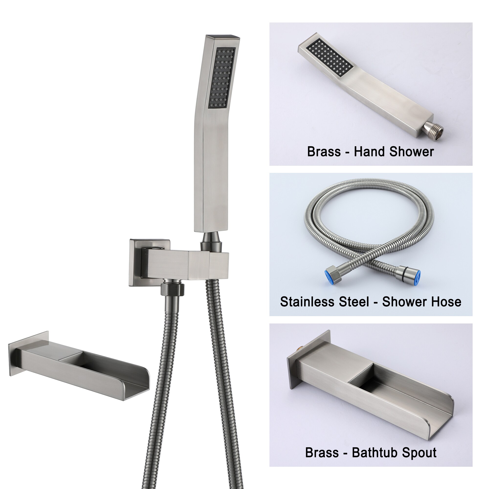 Clihome CHMS-10ORB-A3809 Showerhead-Bar-Panels - View #8