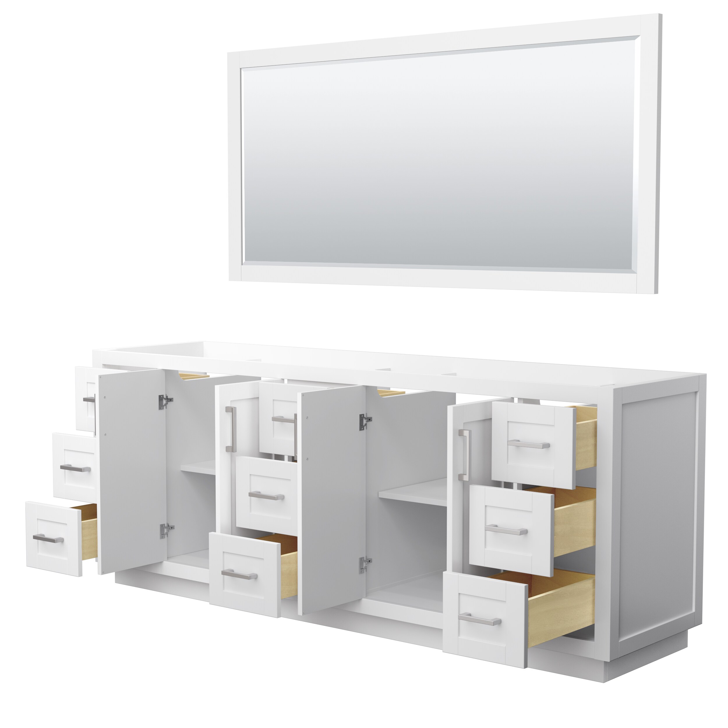 Wyndham Collection WCF292984DWHCXSXXM70 vanities - View #2