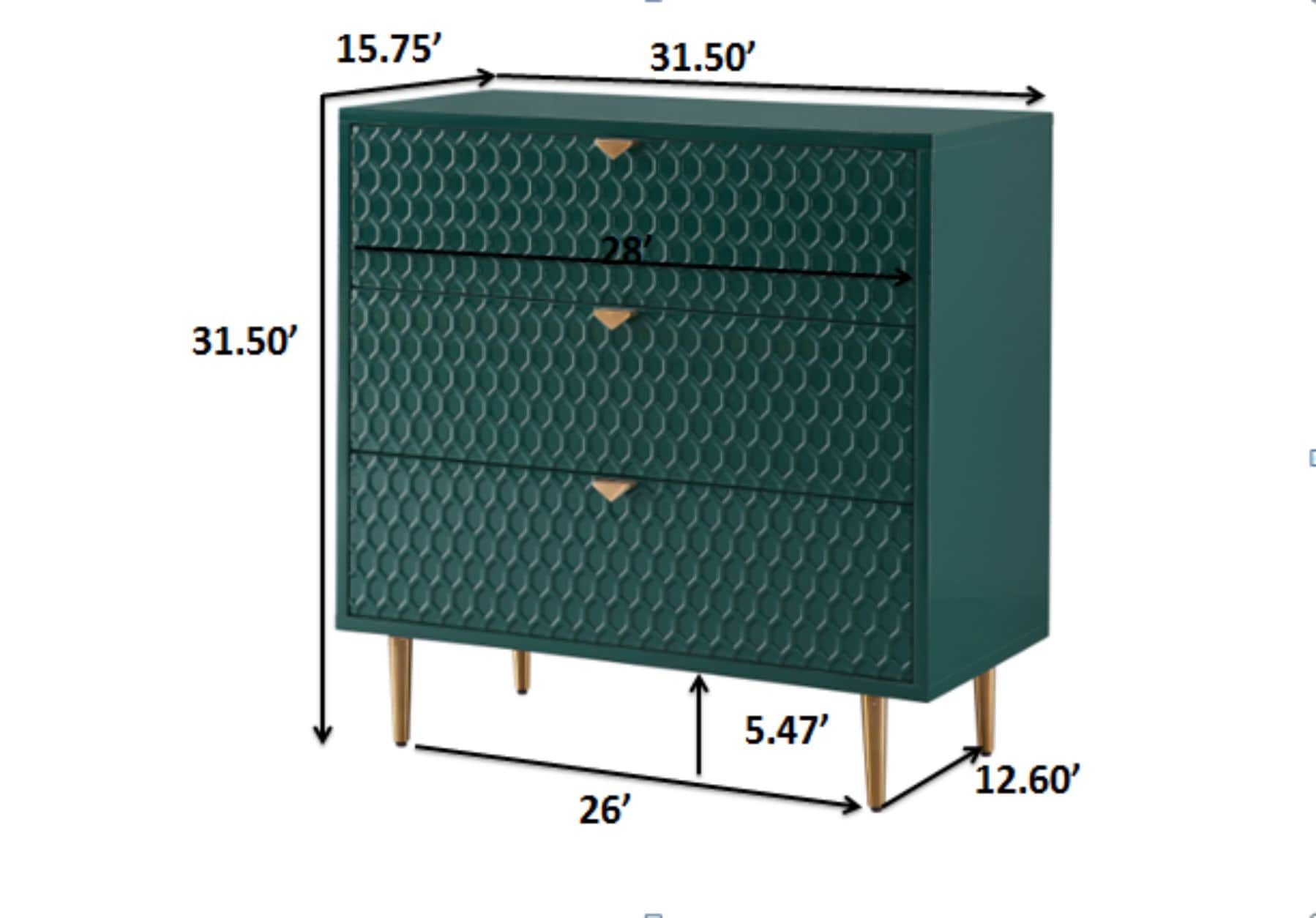 CASAINC WF-CHD-1472A-GR dressers - View #3