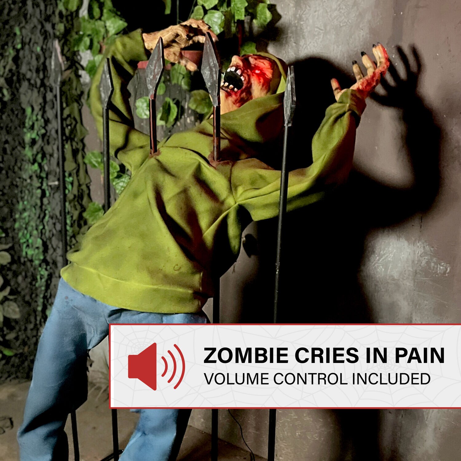 Haunted Hill Farm HHIMPZOMB-1FLSA Halloween-Animatronics - View #5