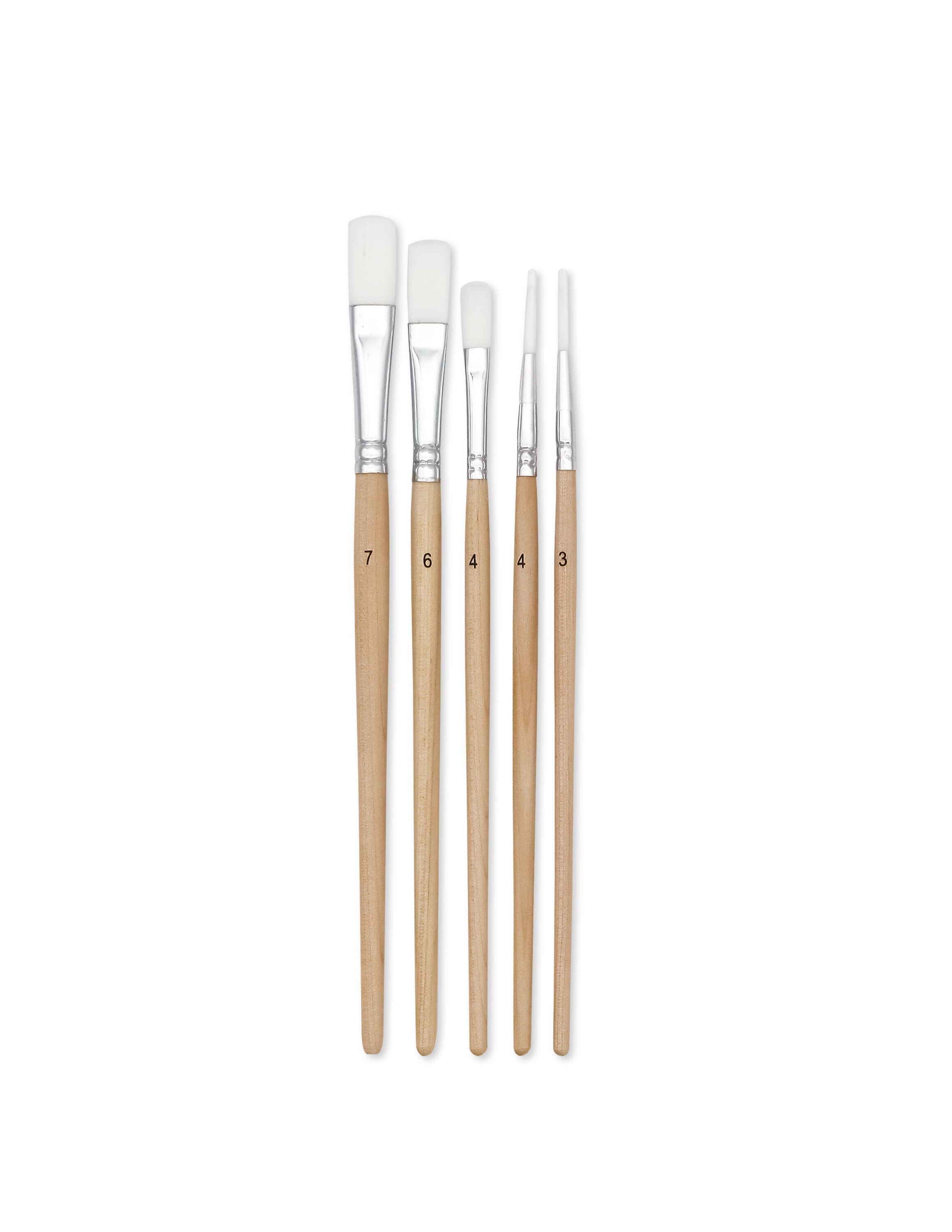Zibra Multiple Sizes Reusable Polyester Assorted Paint Brush Art Brush 65908052