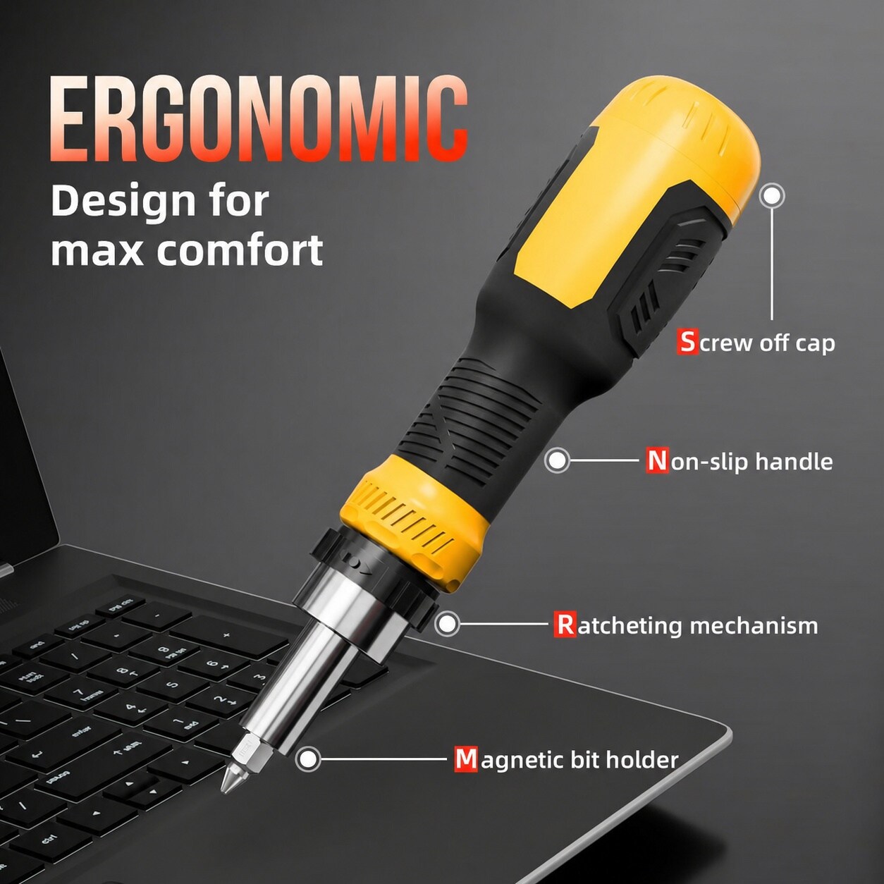Phewnyzo LPW0724W183 Screwdrivers-Individual - View #3