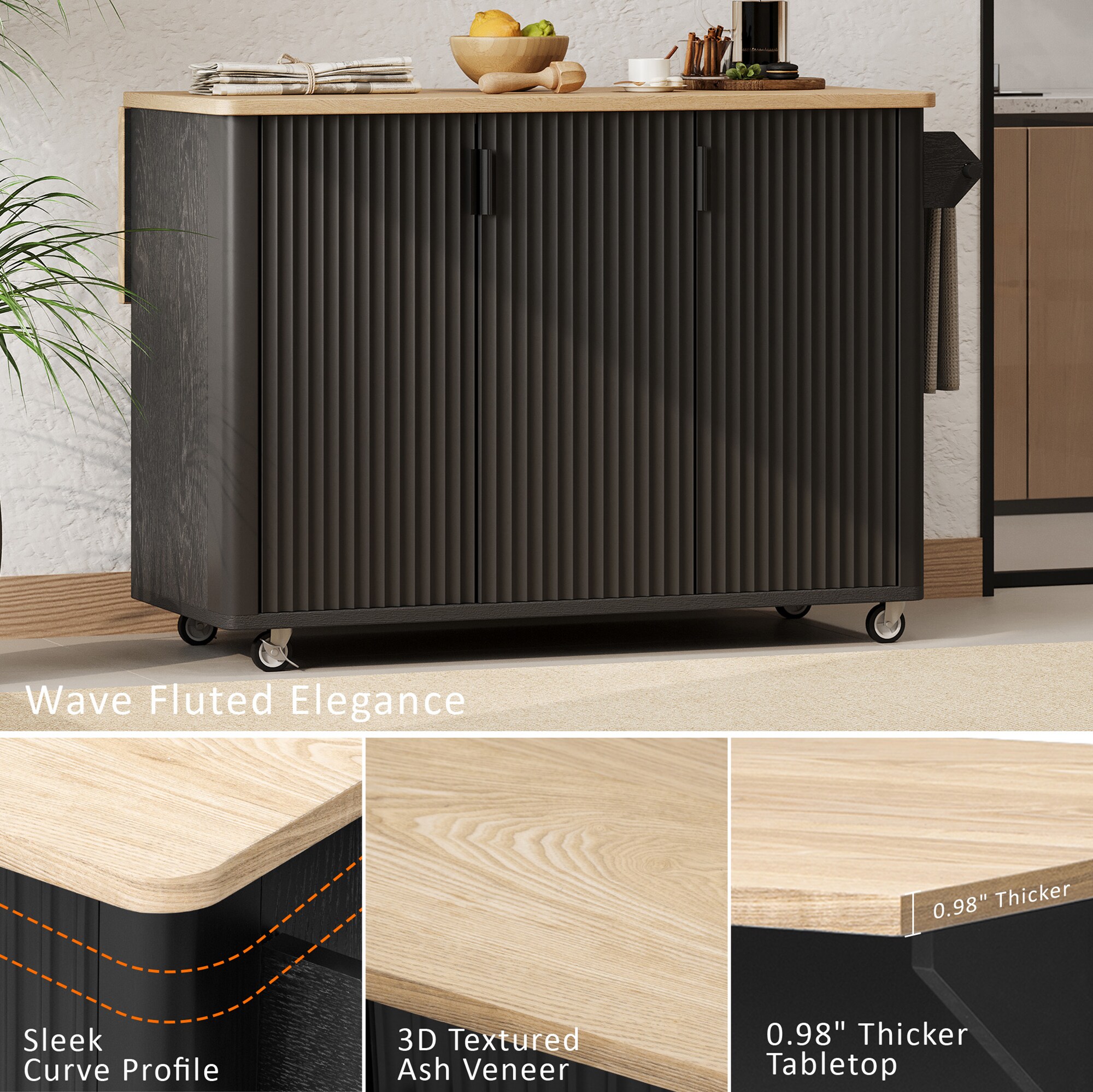 SINOFURN SYB260067BK Kitchen-Furniture - View #15