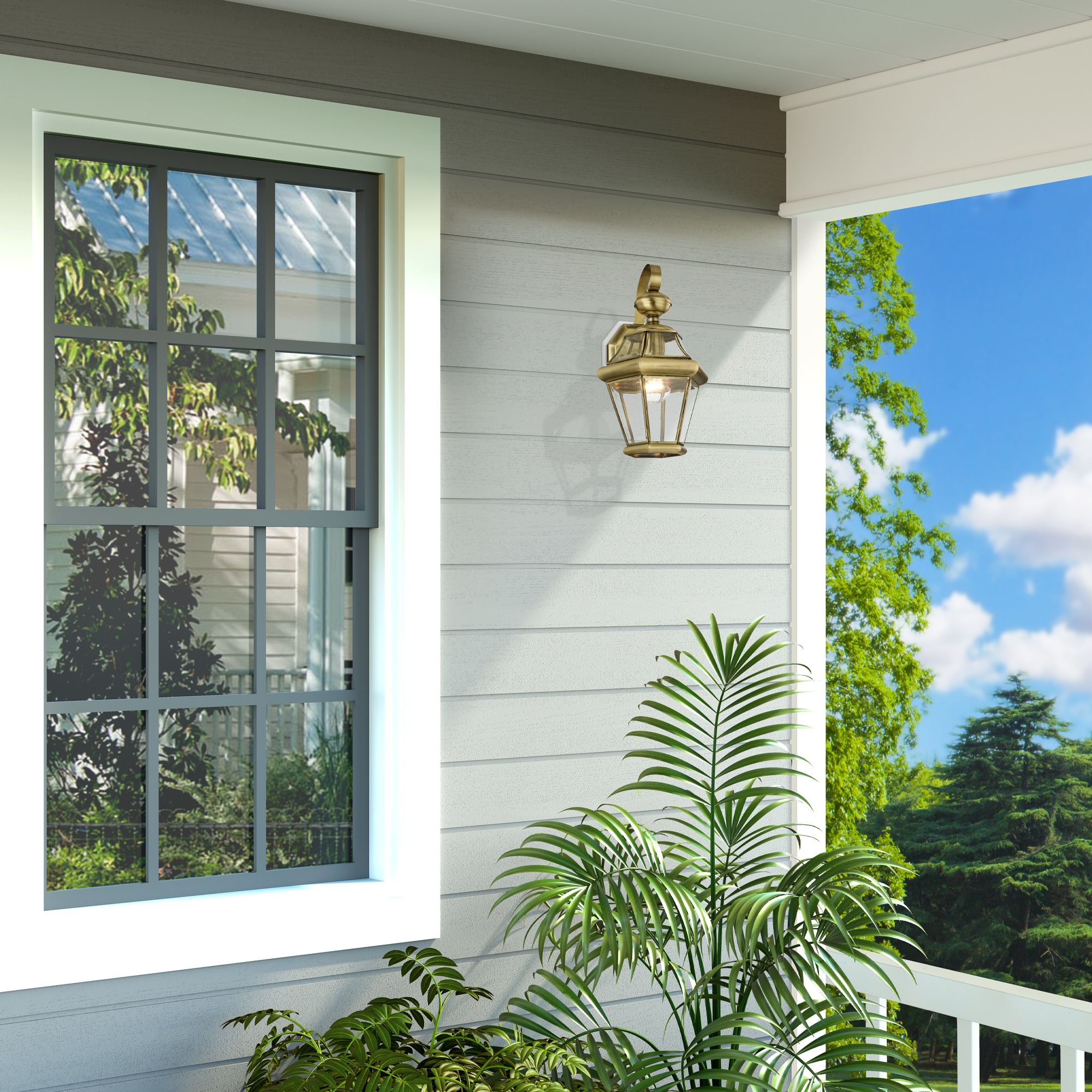 Livex Lighting 2161-01 Outdoor-Wall-Lighting - View #12