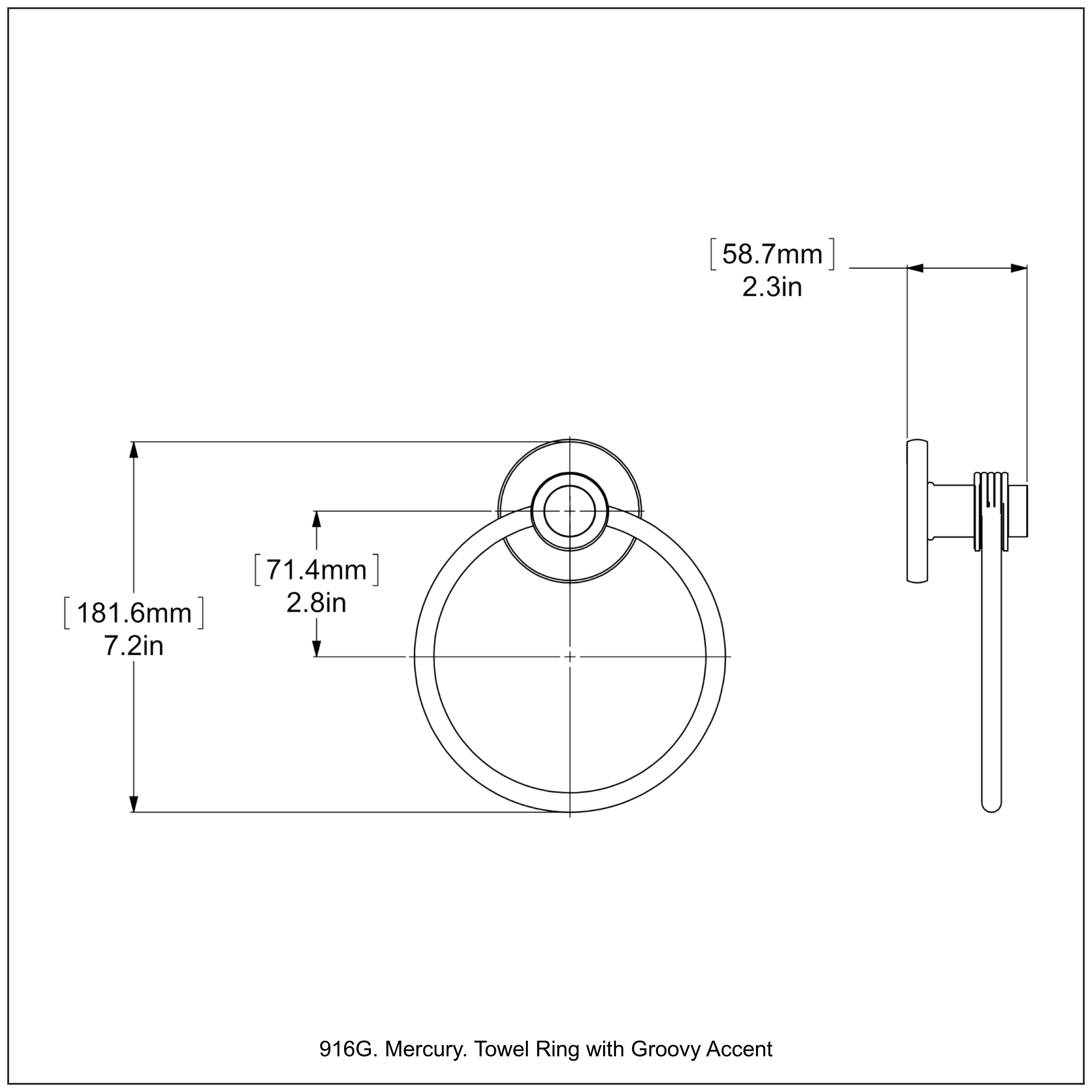 Allied Brass 916G-PB d060355 - View #3