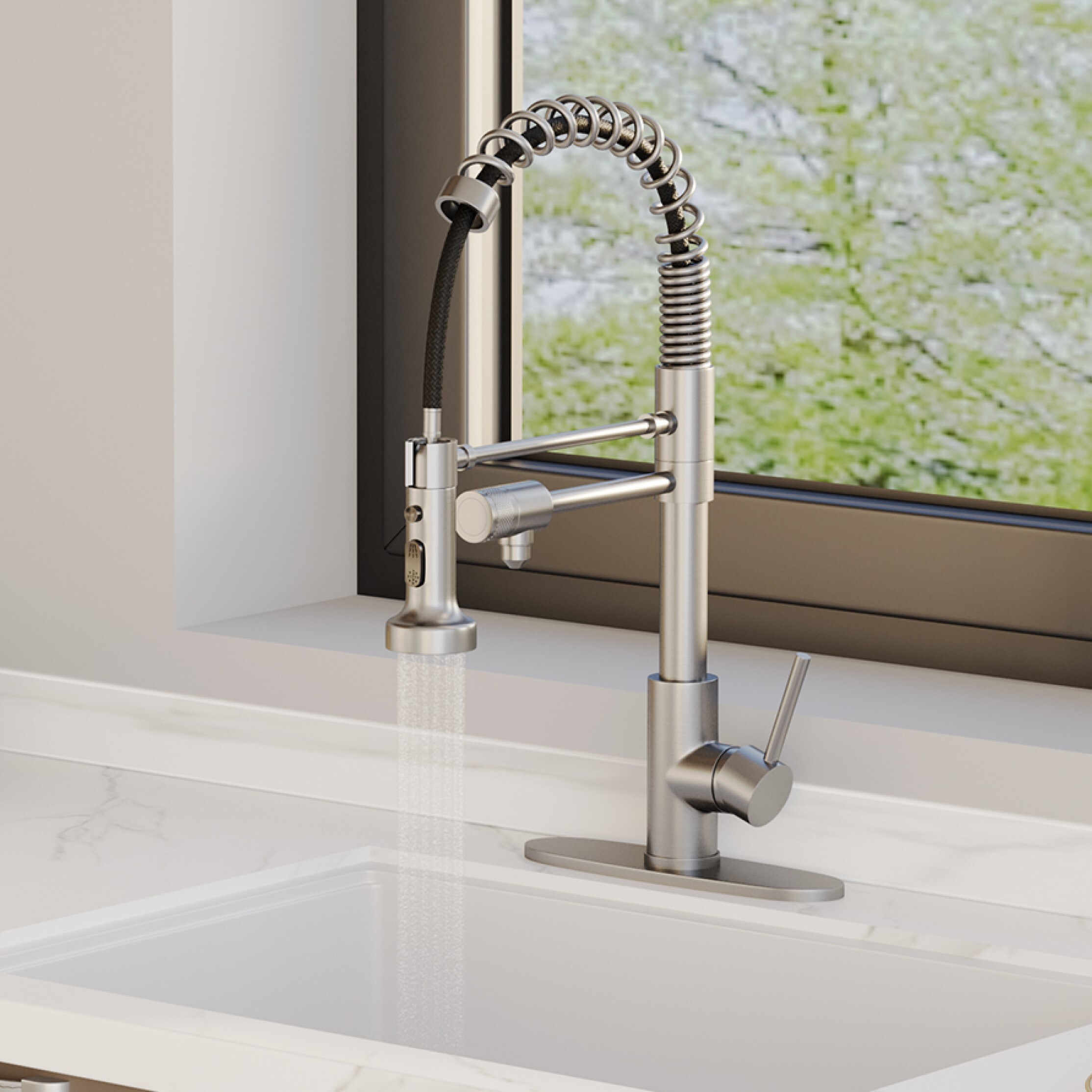 Mondawe OR-91LSKF-DG Kitchen-Faucets - View #4
