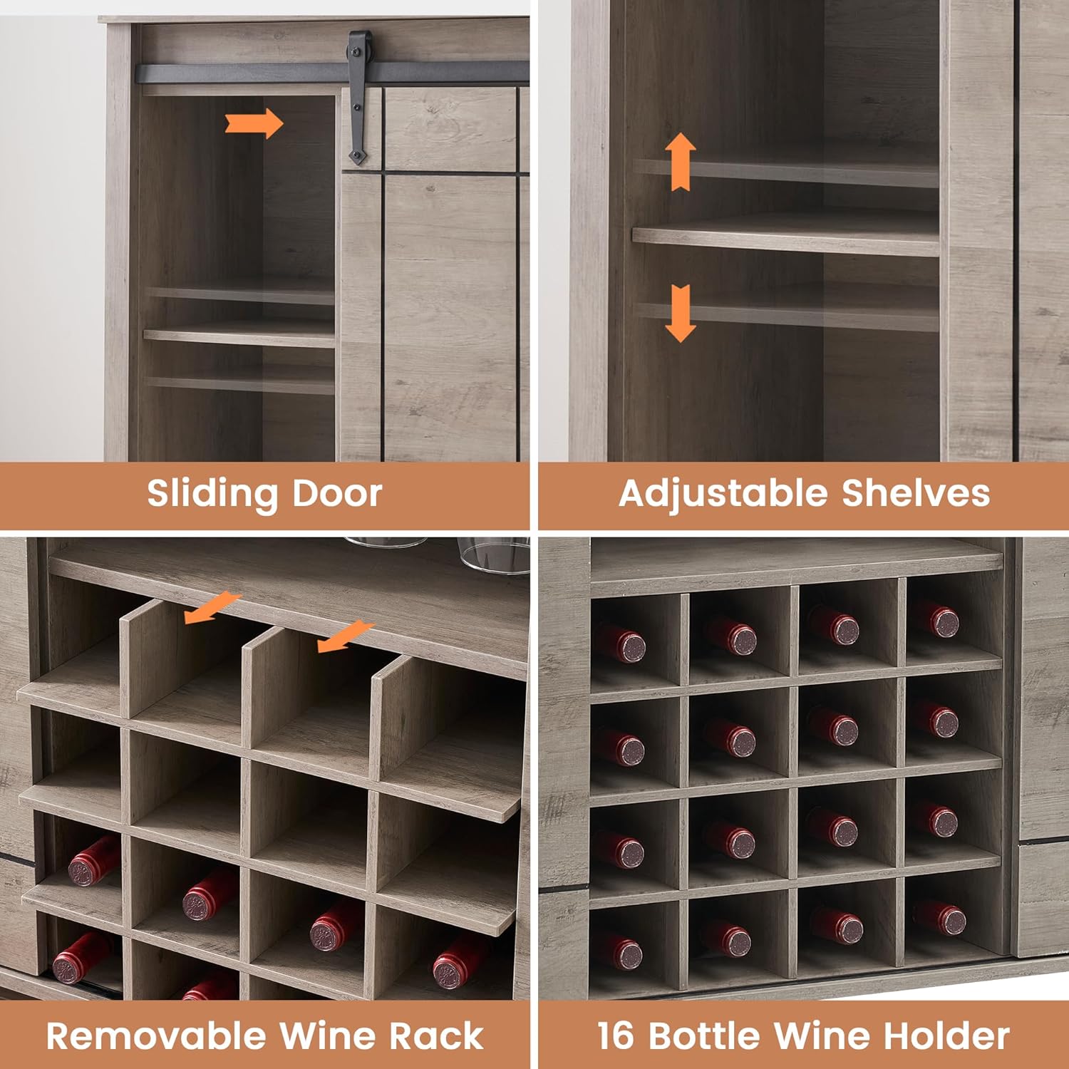Qeetex DHZ-PHO-0ZCNABPS Wine-Racks - View #4