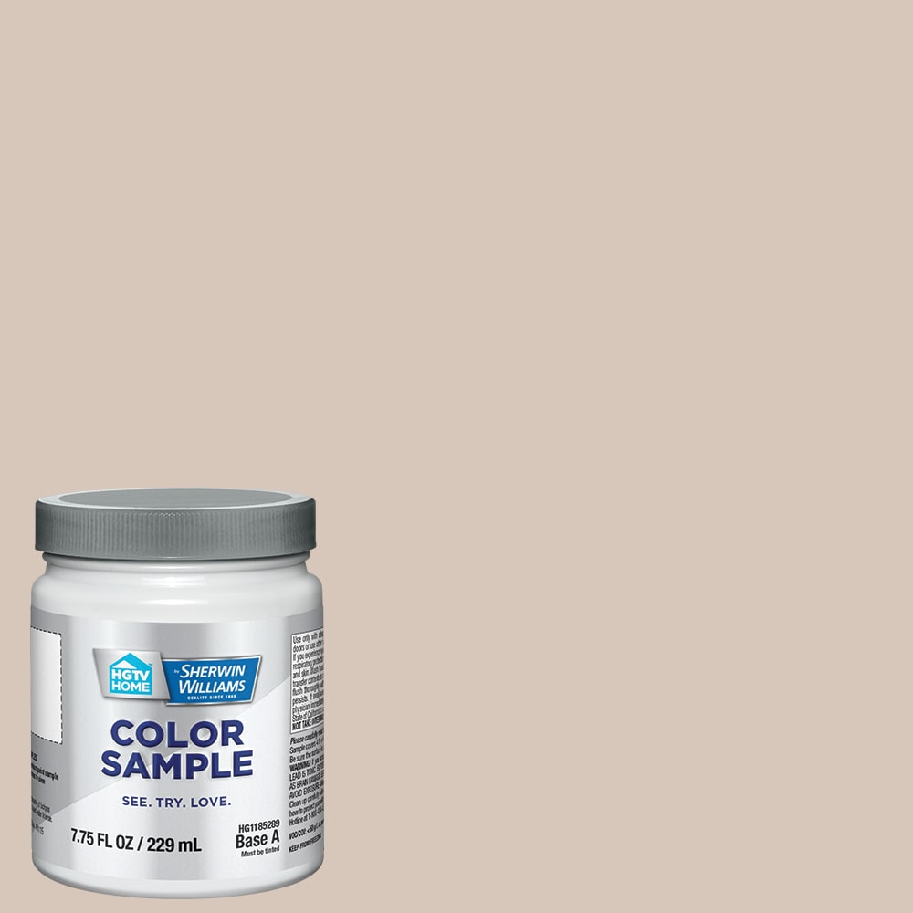 HGTV HOME by Sherwin-Williams HGSW3077 Simplify Beige HGSW3077 Paint sample ( Half-pint )