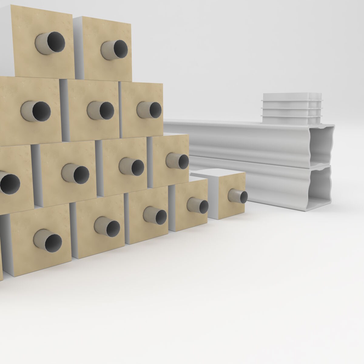 Ekena Millwork BALK42X120EMA railings - View #6
