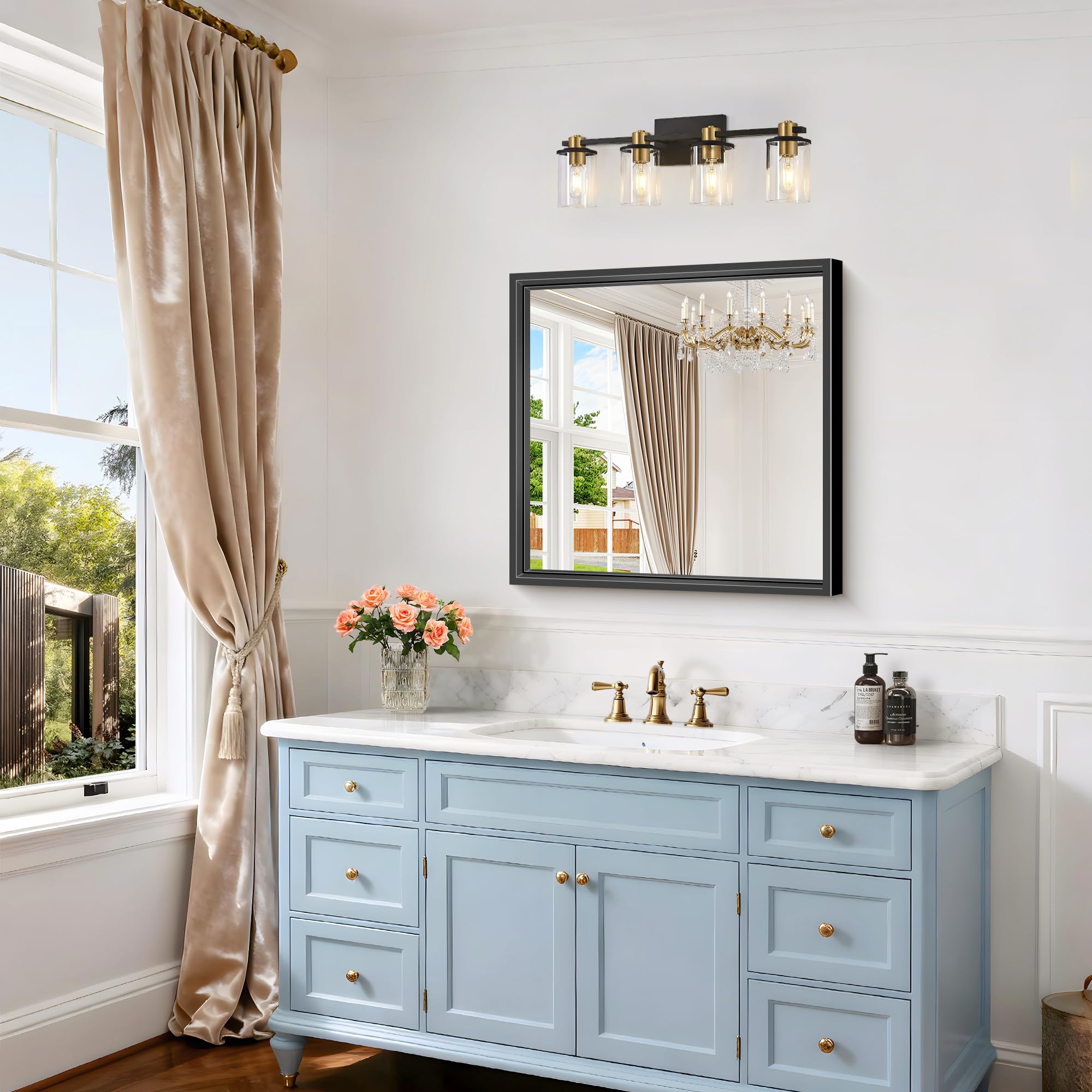 Aoibox LABELVC7 Framed-Bath-Mirrors - View #5