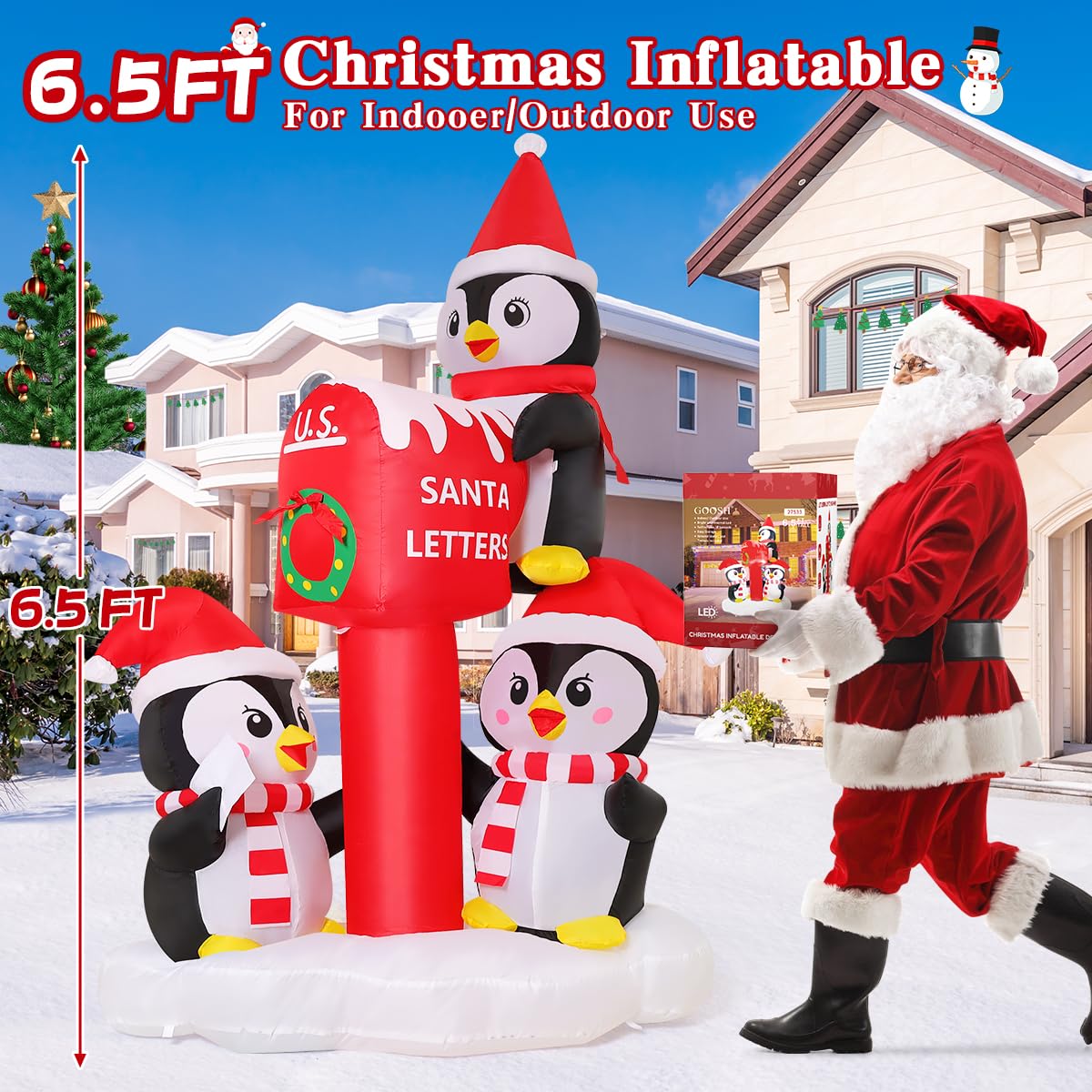 GOOSH DJ-SD-27533 Christmas-Inflatables - View #6